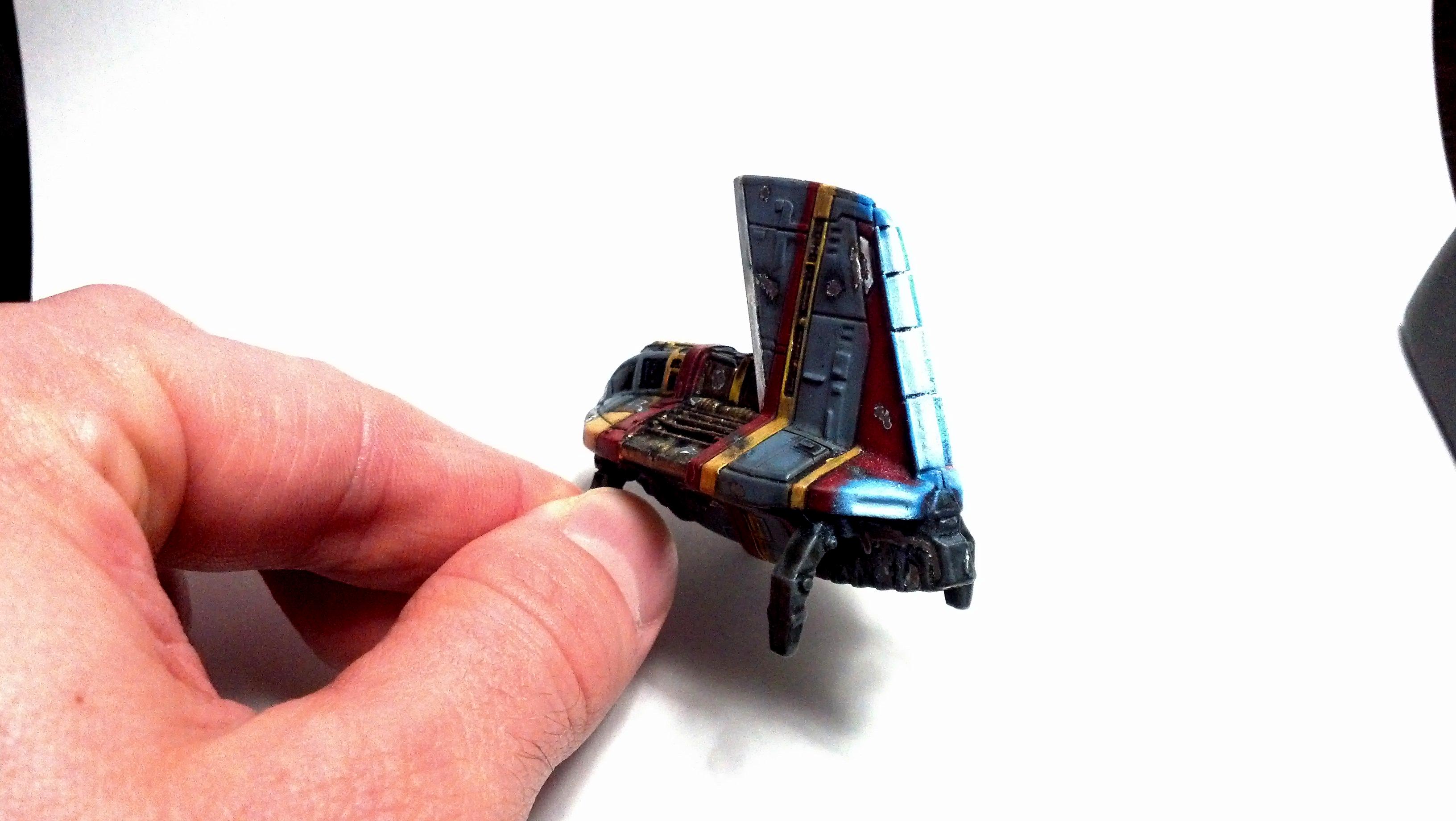 1/270, 1:270, Long Range, Miniature, Modification, Neimoidian Shuttle, Refueler, Star Wars, X-wing Miniature Board Game