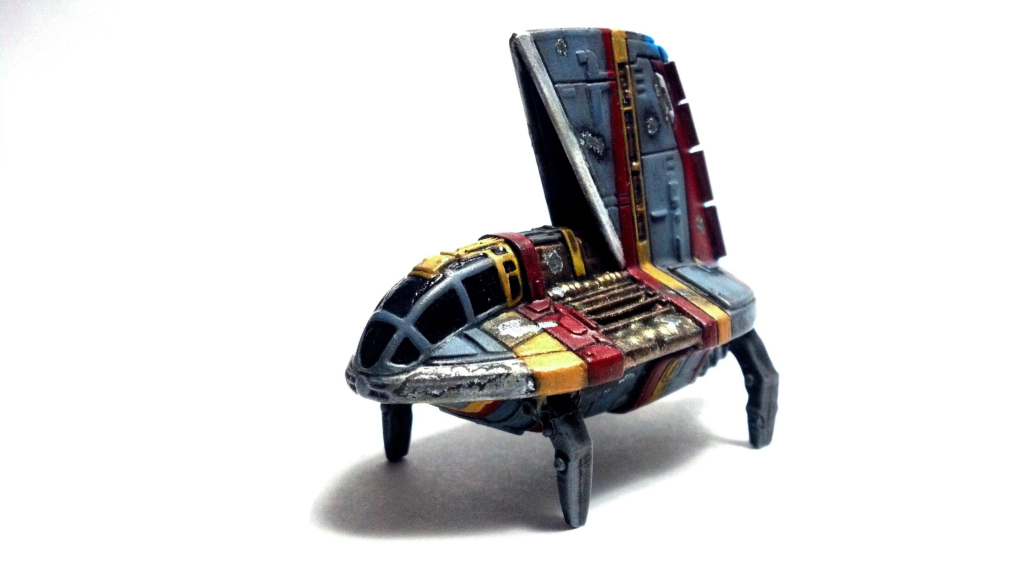 1/270, 1:270, Long Range, Miniature, Modification, Neimoidian Shuttle, Refueler, Star Wars, X-wing Miniature Board Game