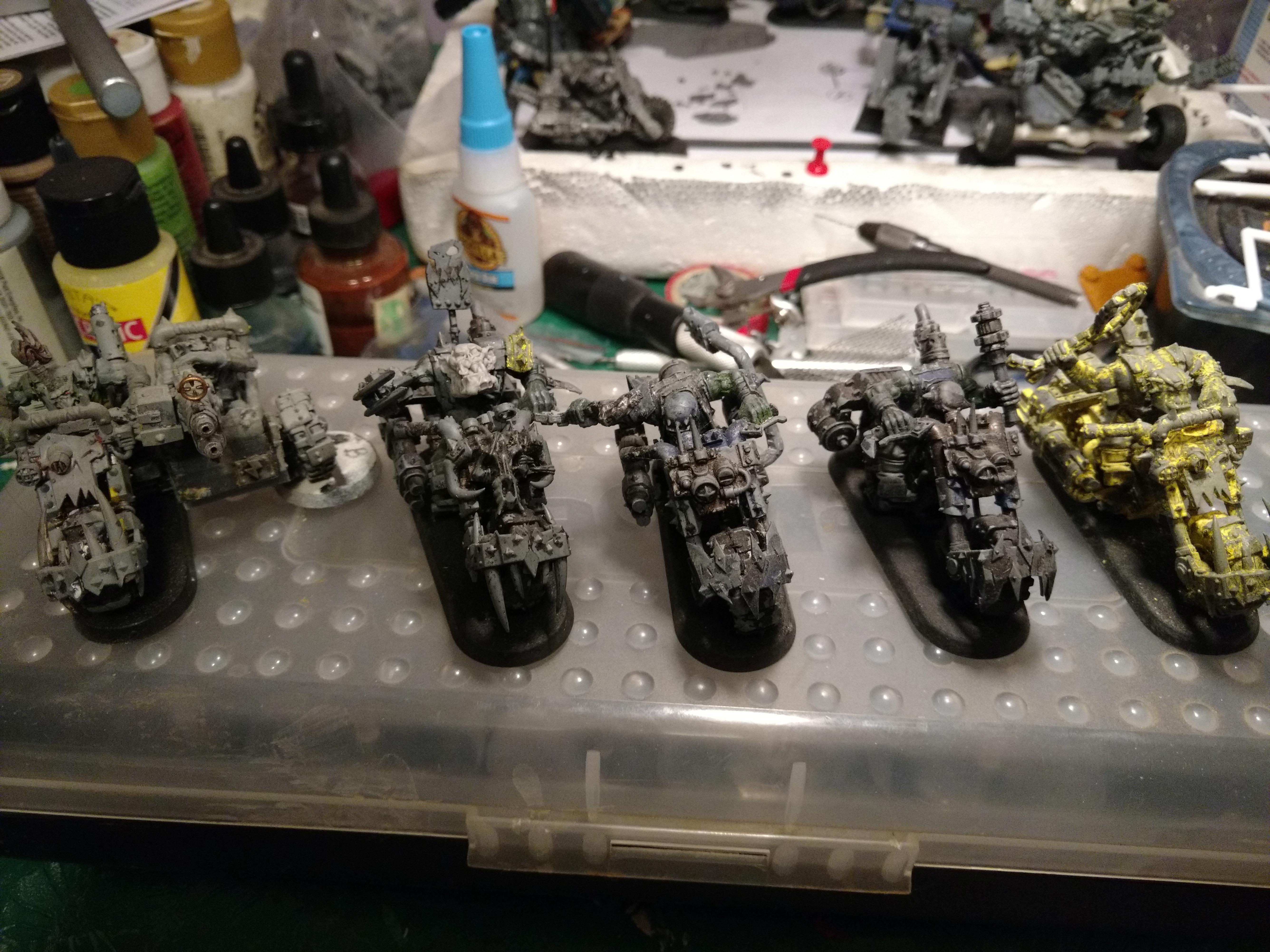 Ork bikers