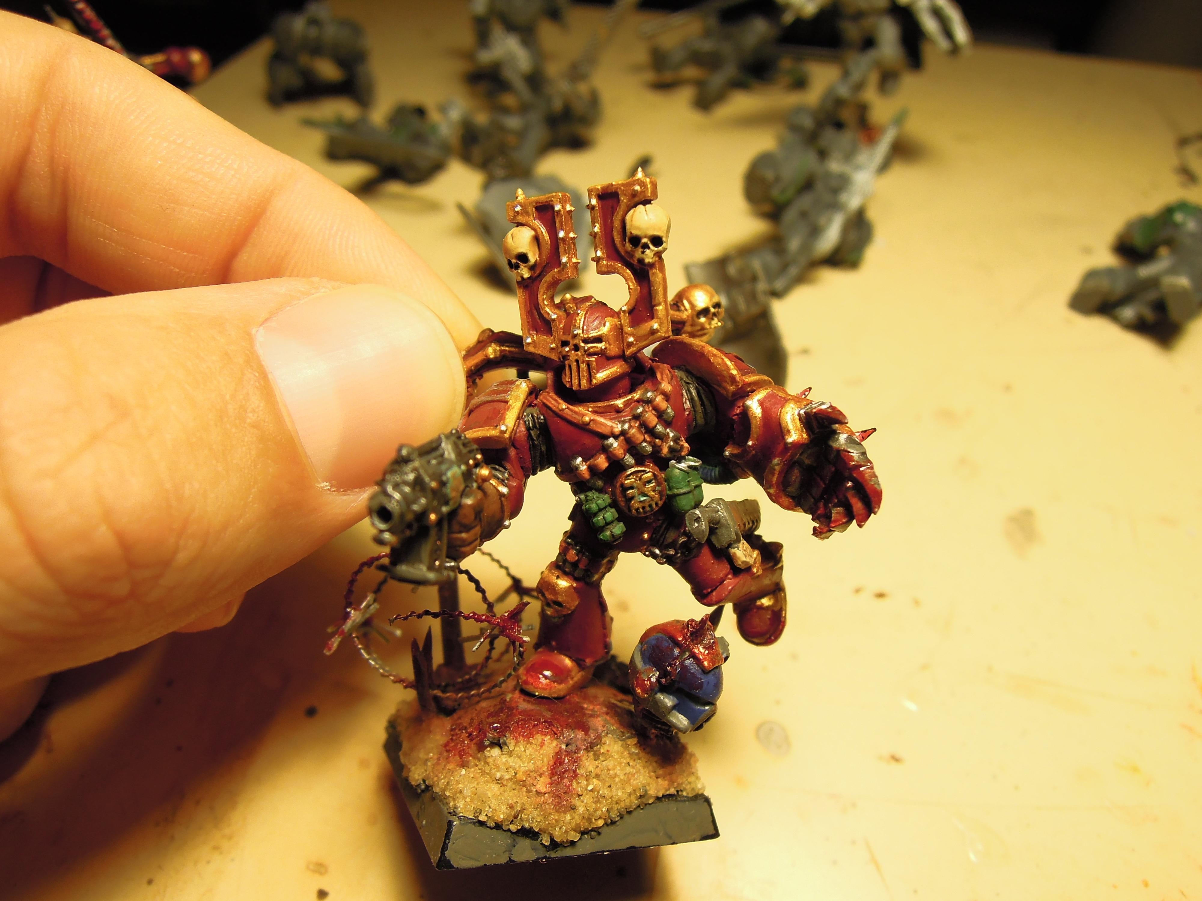 Berserk, Berserkers, Berzerk, Berzerker, Blood For The Blood God, Chaos, Chaos Space Marines, Conversion, Heresy, Heretic Astartes, Infantry, Khorne, Power Fist, Skull Champion, Skulls For Skull Throne, Traitor Legions, Trophy, Warhammer 40,000, World Eaters