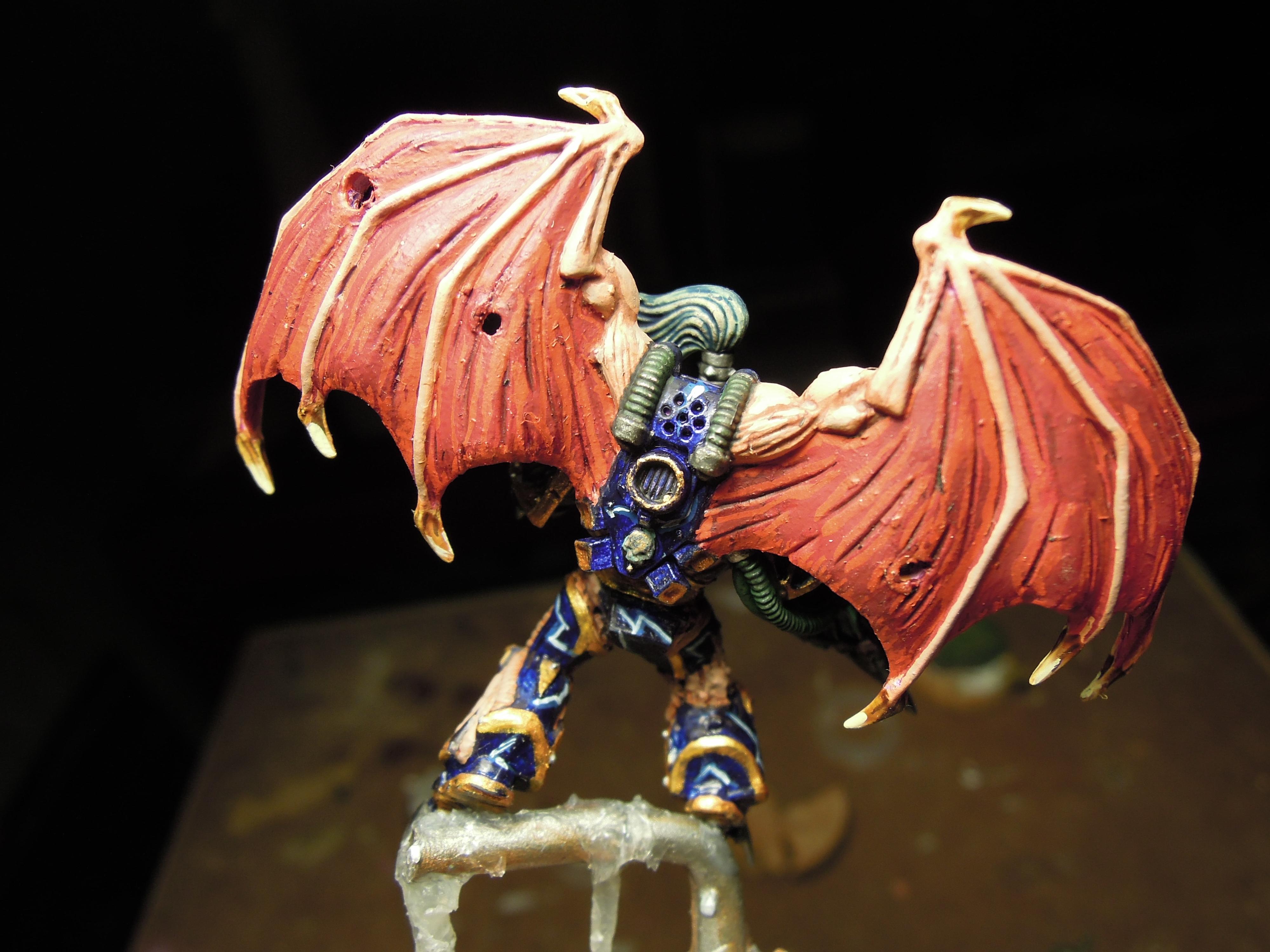 Ave Dominus Nox, Chaos, Chaos Space Marines, Chaos Undivided, Conversion, Heresy, Infantry, Kitbash, Night Lords, Possessed, Raptors, Snow, Traitor Legions, Warhammer 40,000, Winged, Work In Progress