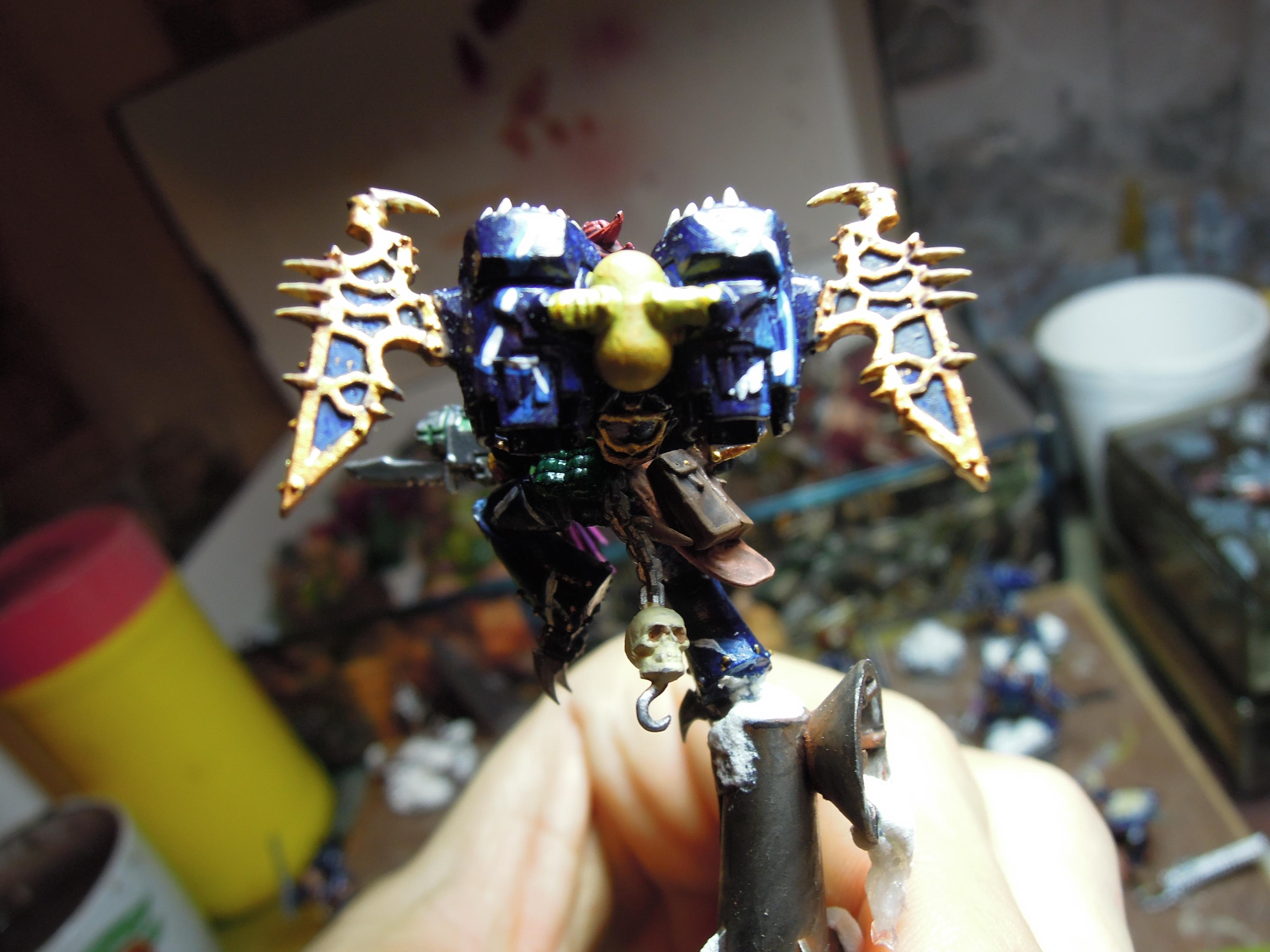 Ave Dominus Nox, Chaos, Chaos Space Marines, Chaos Undivided, Conversion, Eavy Metal, Heresy, Infantry, Kitbash, Night Lords, Out Of Production, Raptors, Snow, Traitor Legions, Warhammer 40,000, Work In Progress