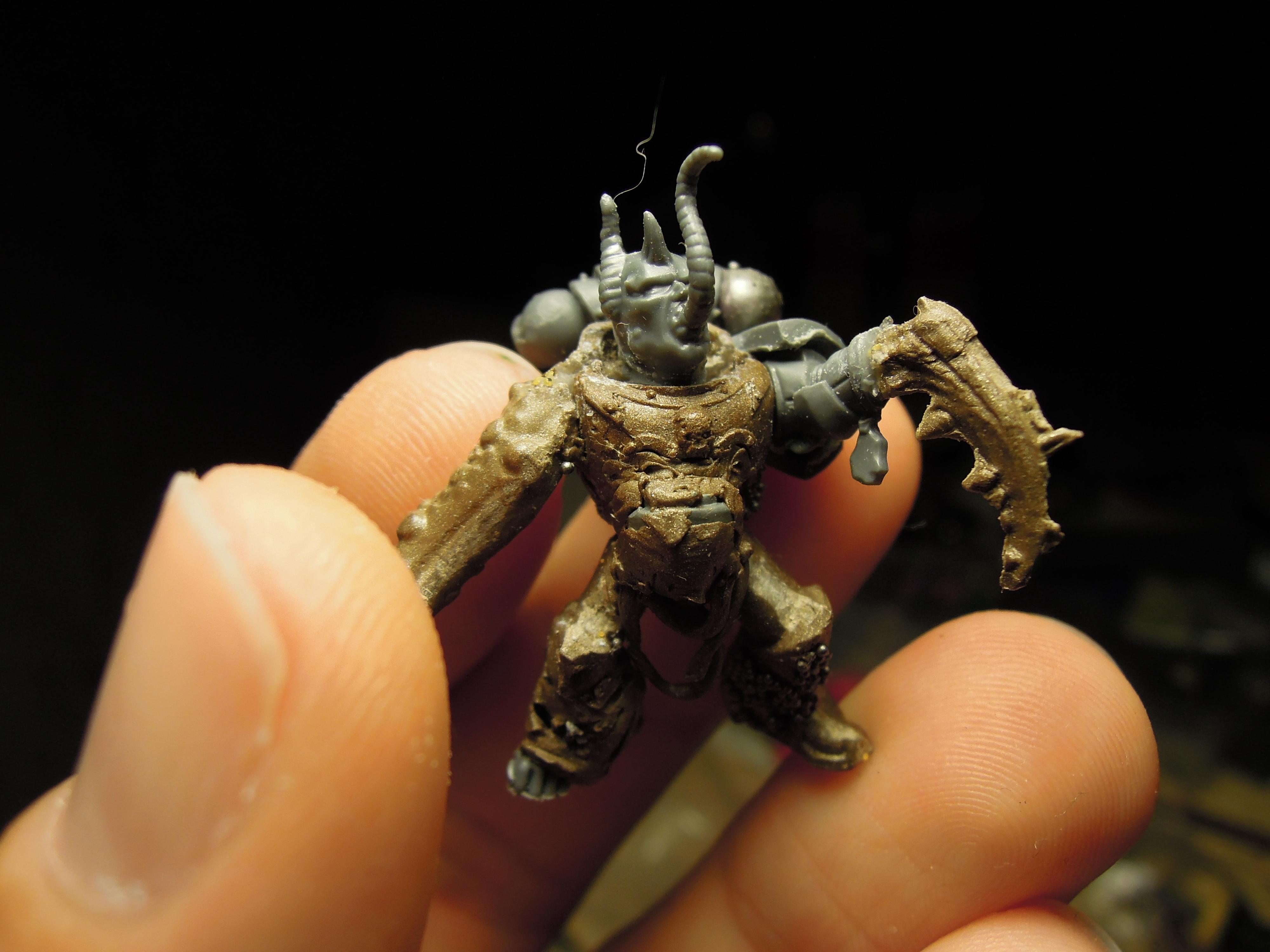 Blight, Brown Stuff, Chaos, Chaos Space Marines, Conversion, Death Guard, Decay, Disease, Heresy, Heretic Astartes, Infantry, Nurgle, Pestilence, Plague, Plague Marines, Possessed, Rot, Traitor Legions, Warhammer 40,000, Work In Progress