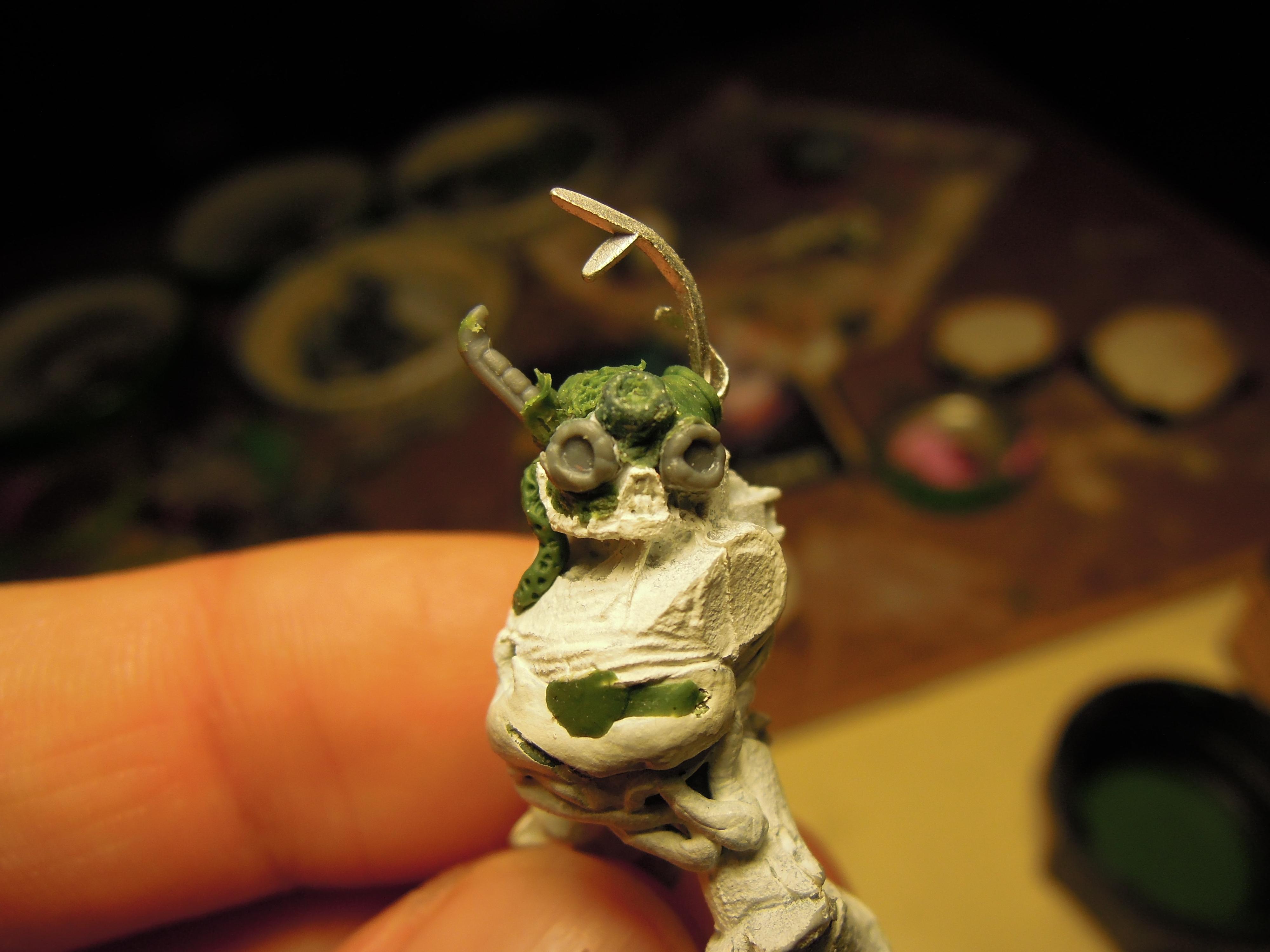 Blight, Chaos, Chaos Space Marines, Conversion, Death Guard, Decay, Disease, Finecast, Greenstuff, Heresy, Heretic Astartes, Horned, Infantry, Nurgle, Out Of Production, Pestilence, Plague, Plague Marines, Rot, Traitor Legions, Warhammer 40,000, Work In Progress