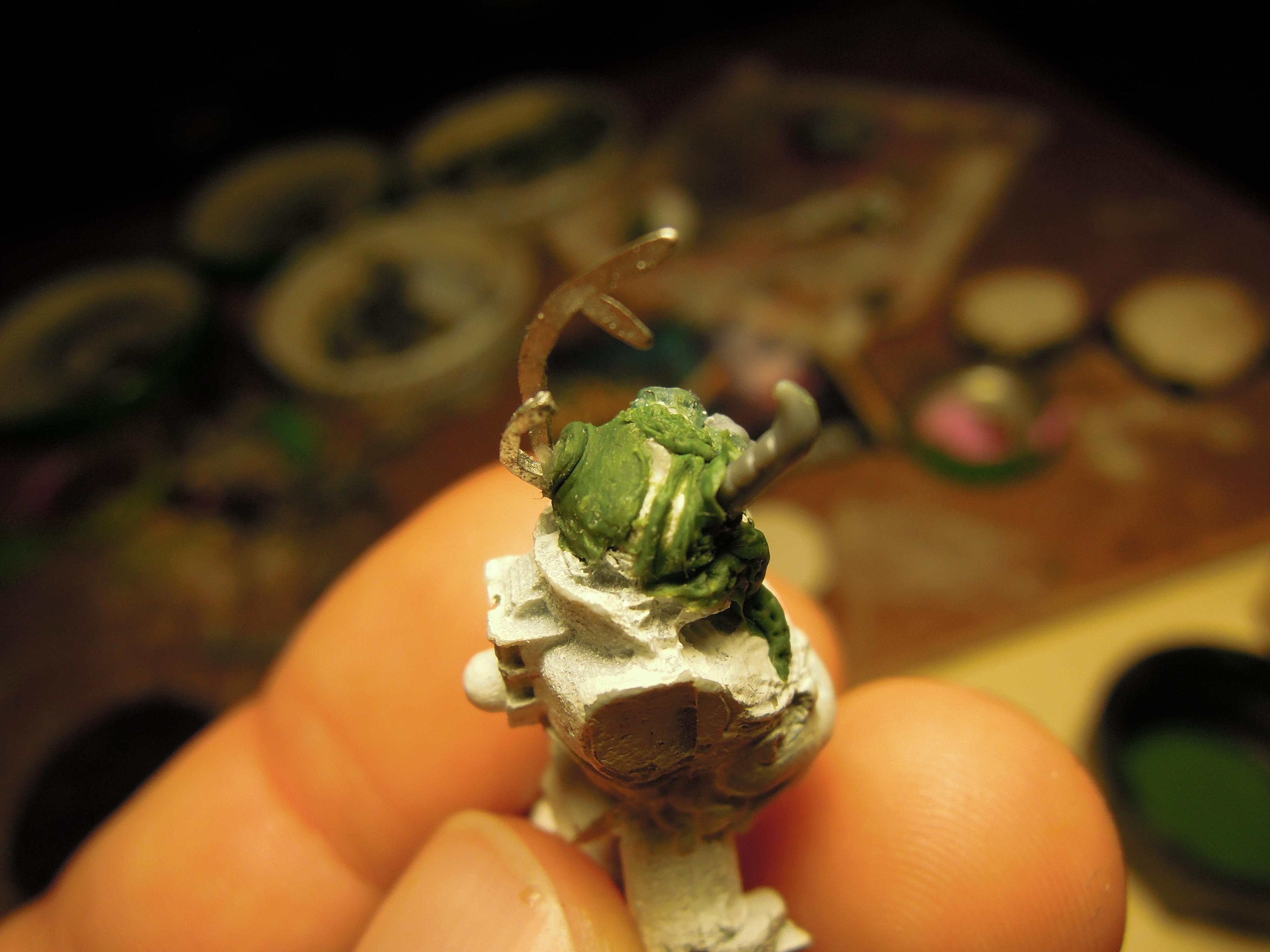Blight, Chaos, Chaos Space Marines, Conversion, Death Guard, Decay, Disease, Finecast, Greenstuff, Heresy, Heretic Astartes, Horned, Infantry, Nurgle, Out Of Production, Pestilence, Plague, Plague Marines, Rot, Traitor Legions, Warhammer 40,000, Work In Progress