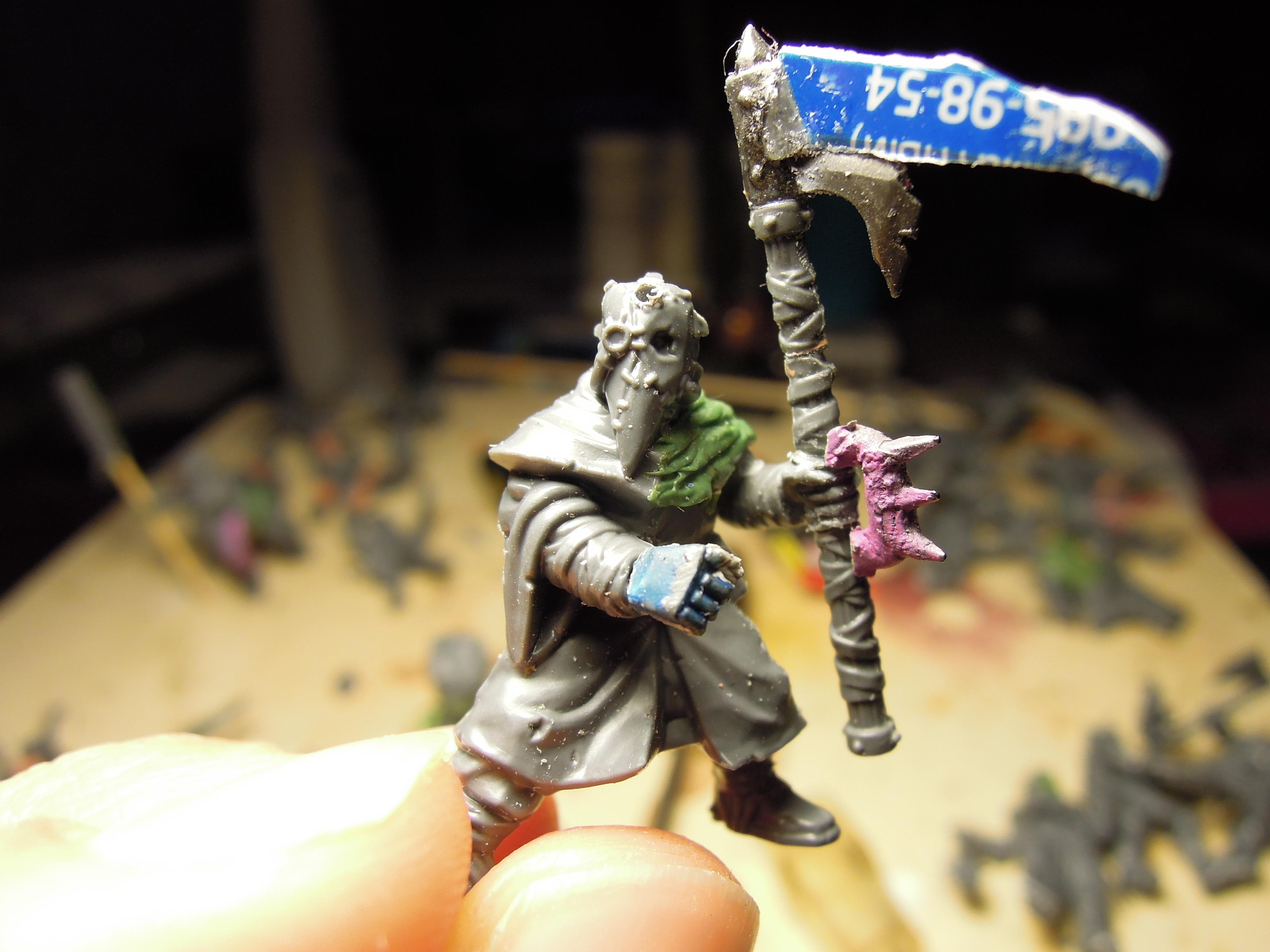 Blight, Chaos, Chaos Cultists, Conversion, Cult, Cultists, Dark Vengeance, Decay, Disease, Heresy, Heretics, Infantry, Kitbash, Lost And The Damned, Nurgle, Pestilence, Plague, Regiment, Renegade, Rot, Scythe, Warhammer 40,000, Work In Progress