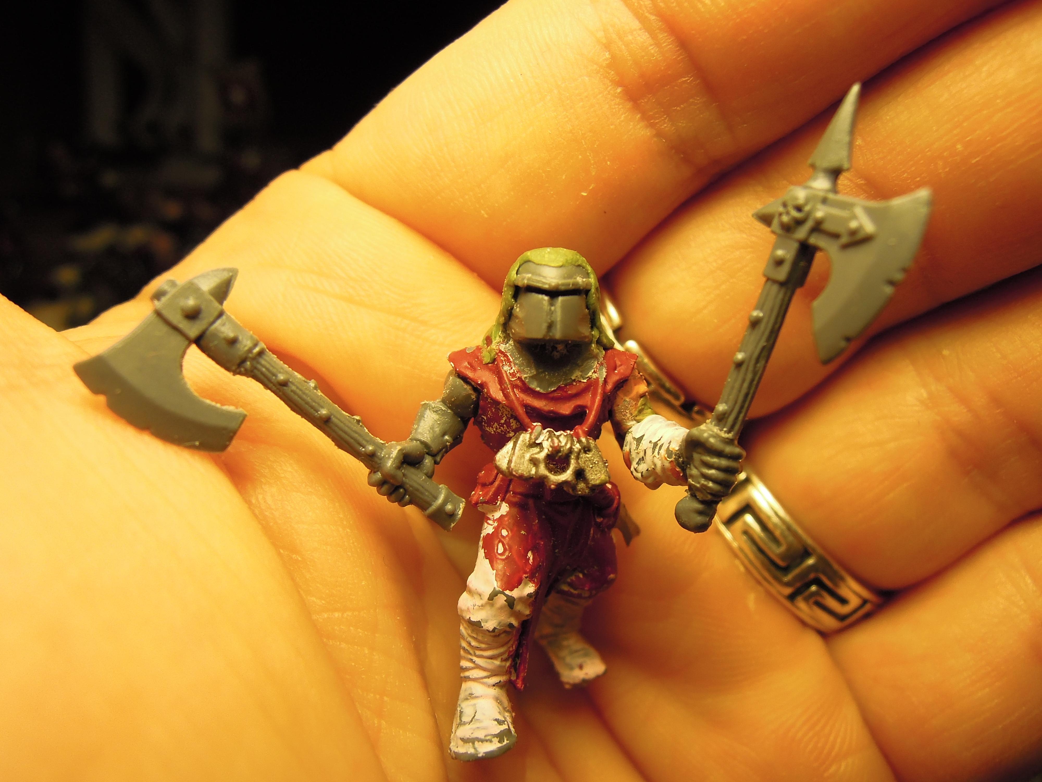 Berserk, Berserkers, Berzerk, Berzerker, Blood For The Blood God, Chaos, Chaos Cultists, Conversion, Cult, Cultists, Dark Vengeance, Heresy, Heretics, Infantry, Khorne, Kitbash, Lost And The Damned, Regiment, Renegade, Skulls For Skull Throne, Warhammer 40,000, Work In Progress
