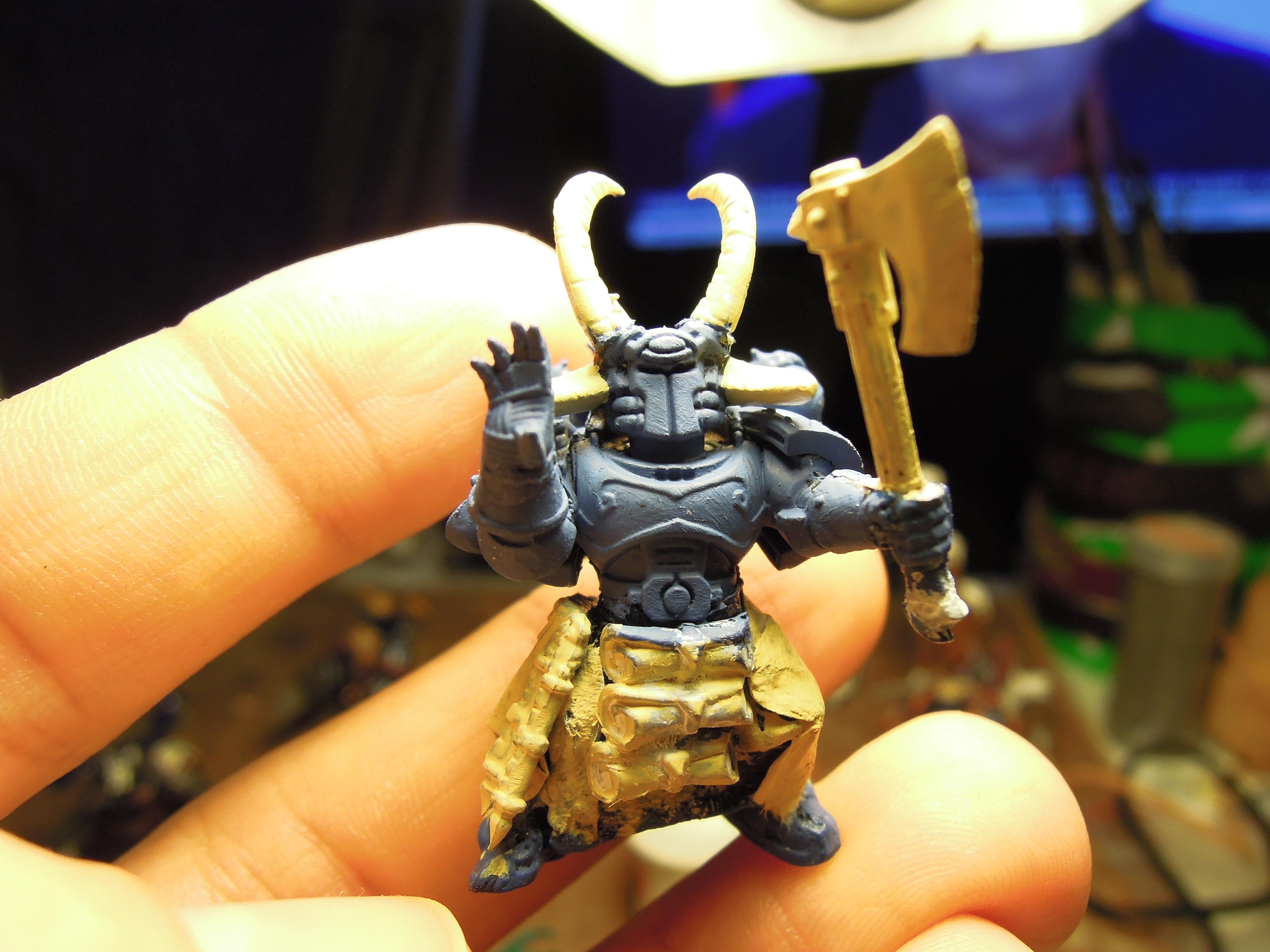 All Is Dust, Chaos, Chaos Space Marines, Conversion, Heresy, Heretic Astartes, Infantry, Sorcerer, Thousand Sons, Traitor Legions, Tzeentch, Warhammer 40,000, Work In Progress