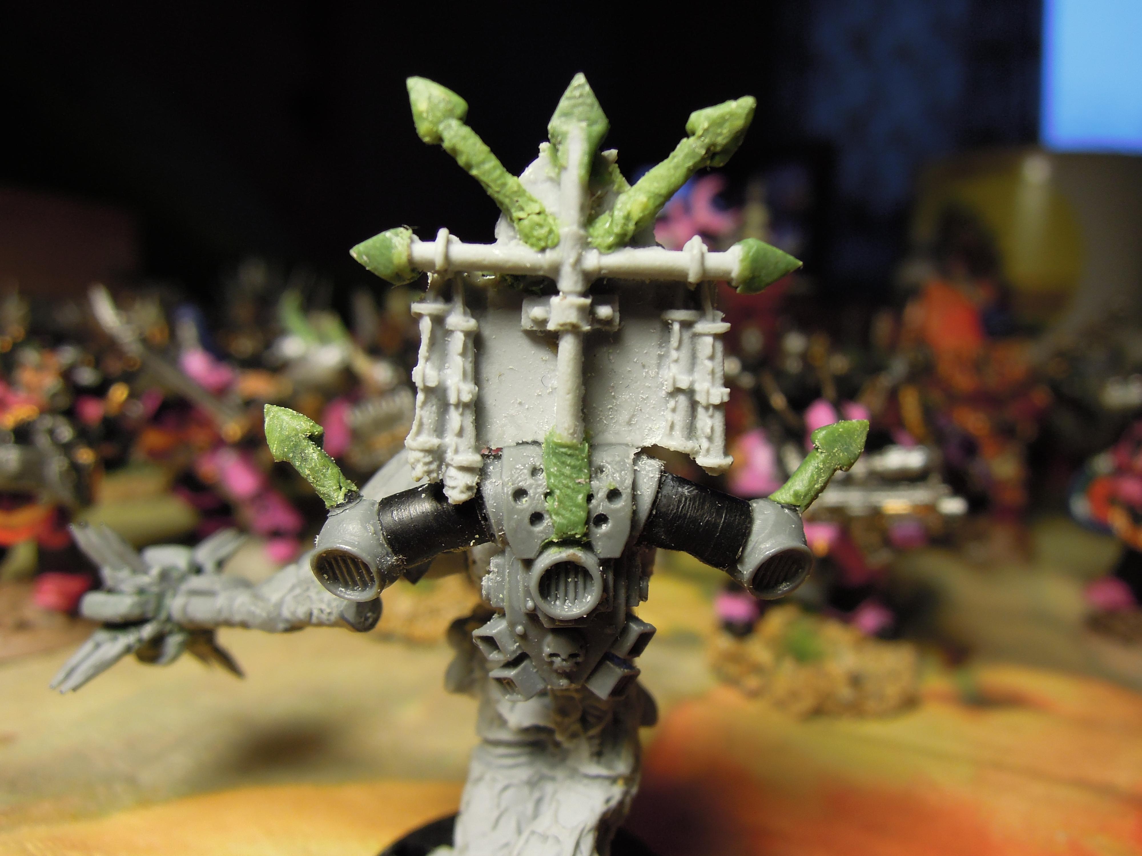 &#65279;crozius, Banner, Chaos, Chaos Space Marines, Chaos Undivided, Conversion, Finecast, Heresy, Heretic Astartes, Infantry, Traitor Legions, Warhammer 40,000, Word Bearers, Work In Progress