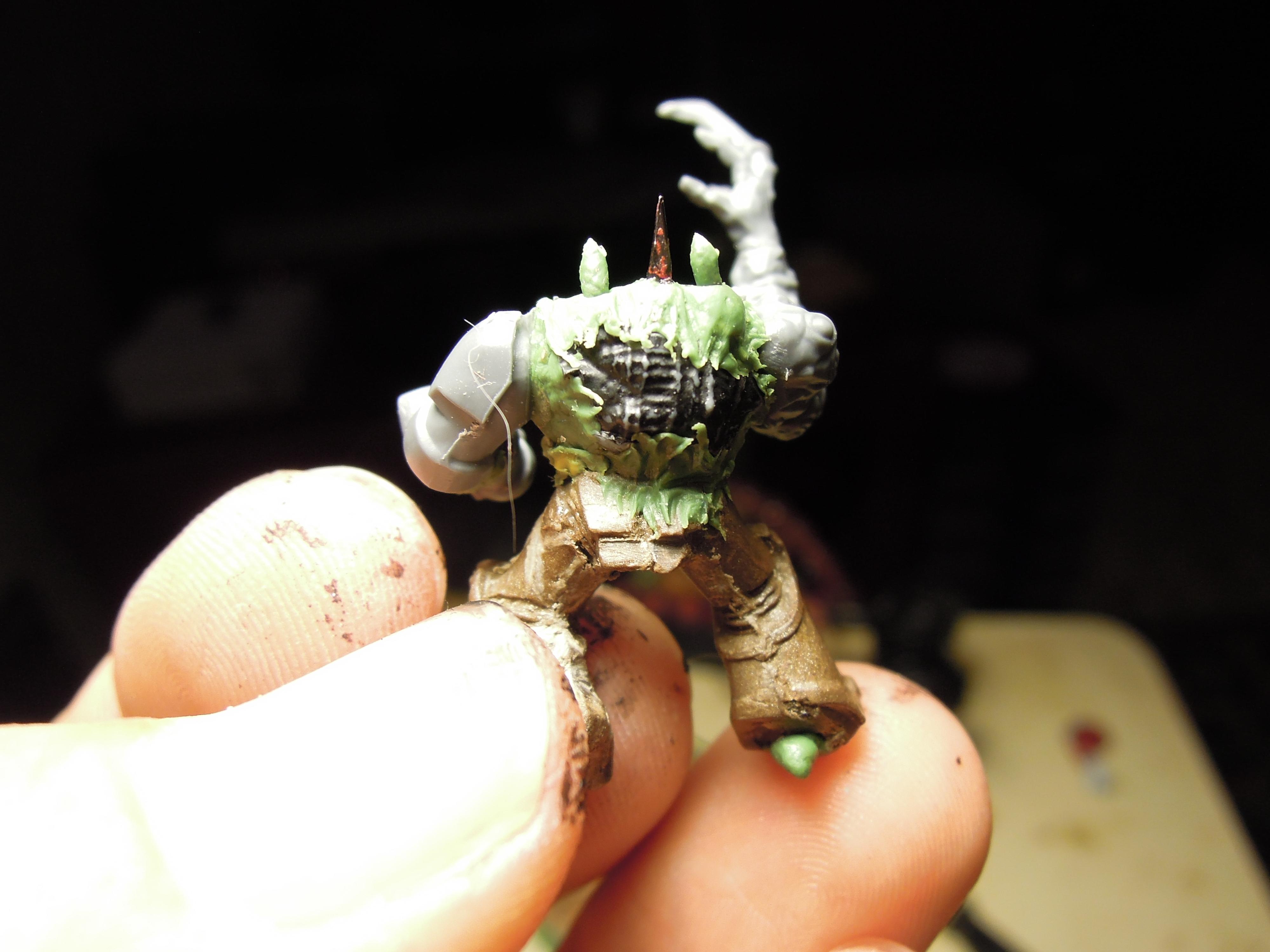 Brown Stuff, Chaos, Chaos Space Marines, Chaos Undivided, Conversion, Greenstuff, Heresy, Heretic Astartes, Infantry, Possessed, Traitor Legions, Warhammer 40,000, Word Bearers, Work In Progress