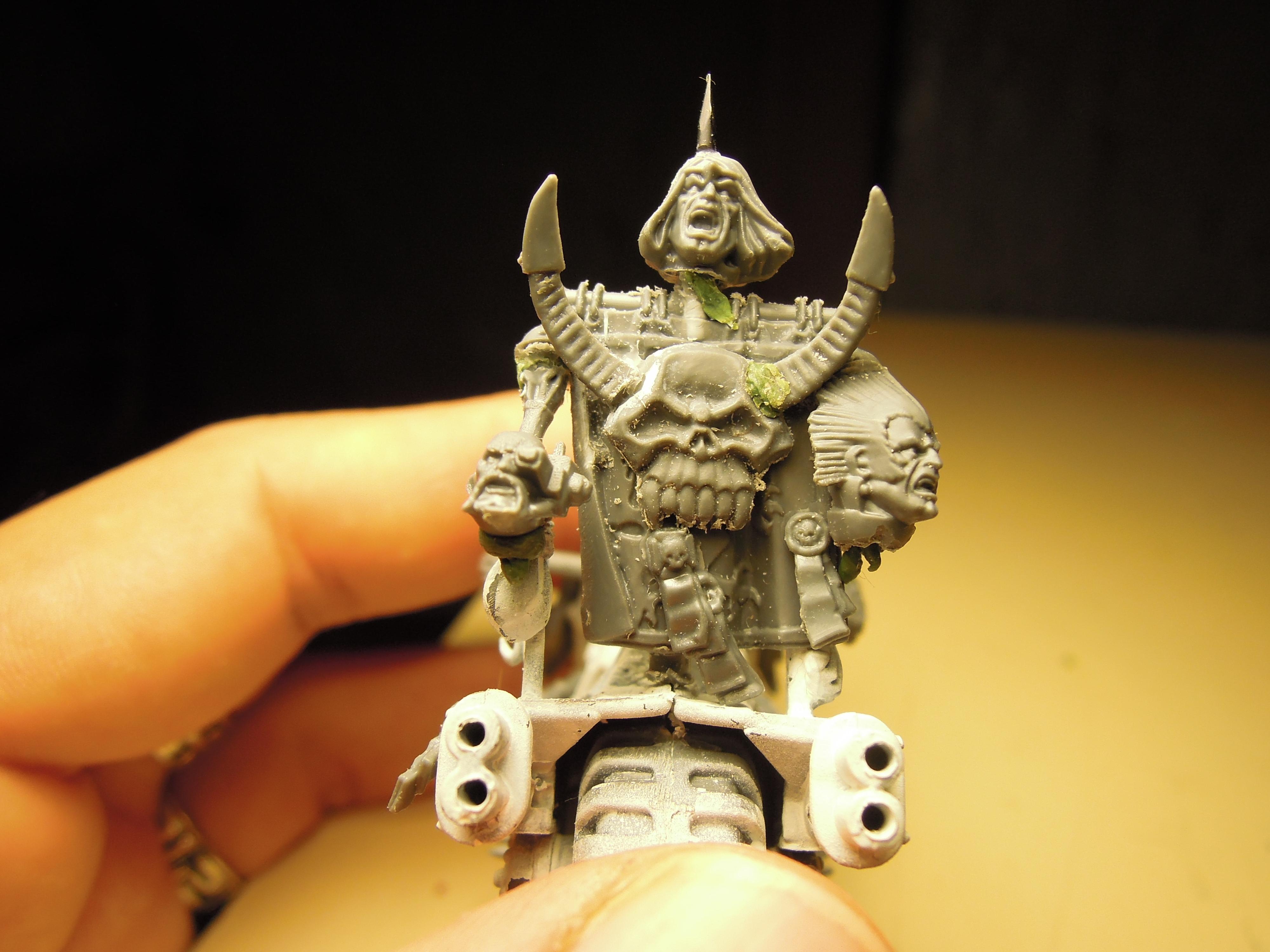 Banner, Bike, Chaos, Chaos Space Marines, Chaos Undivided, Conversion, Heresy, Heretic Astartes, Infantry, Traitor Legions, Warhammer 40,000, Word Bearers, Work In Progress