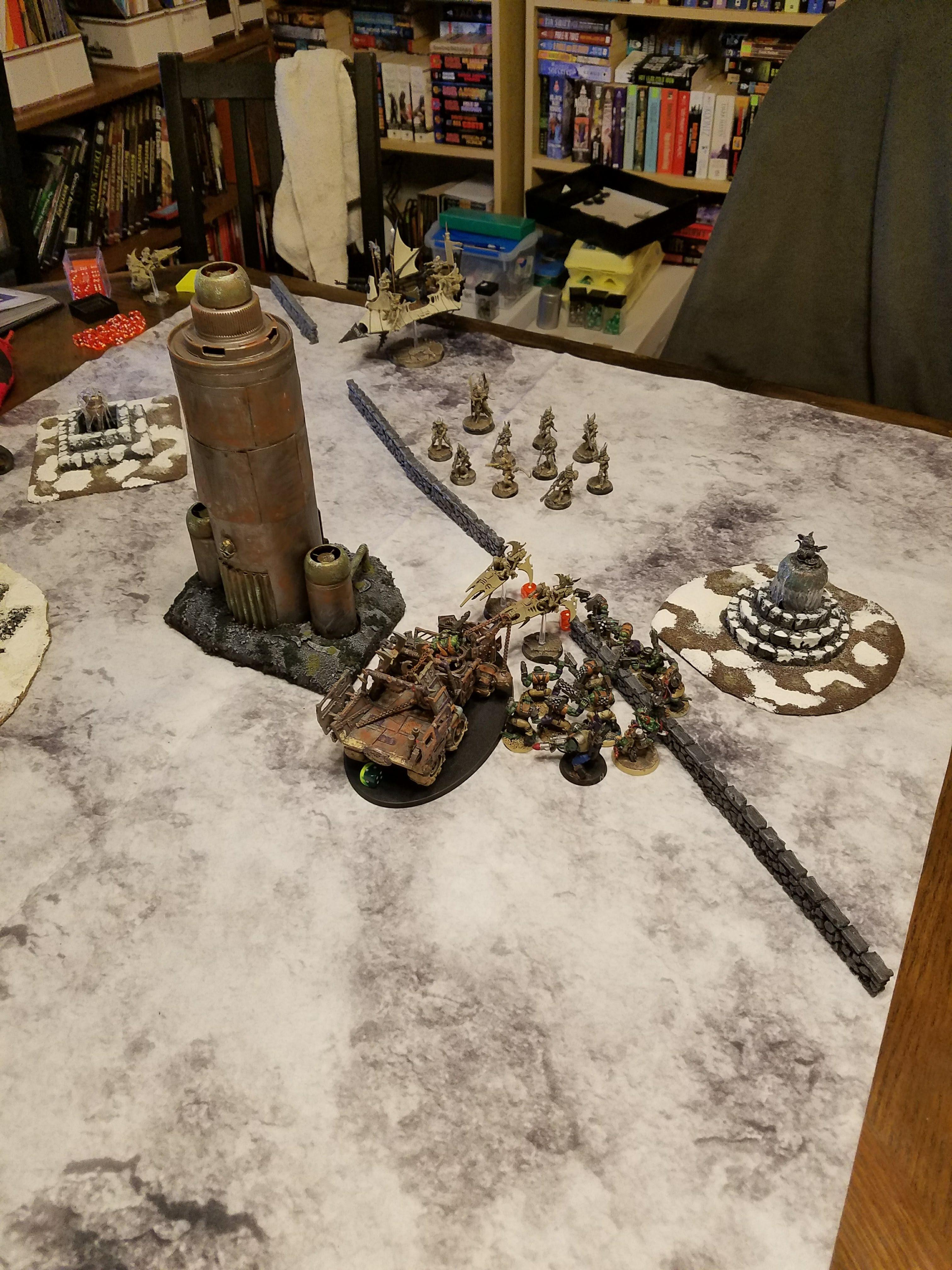 40k 8th, De, Orks, Playing Vs My Son