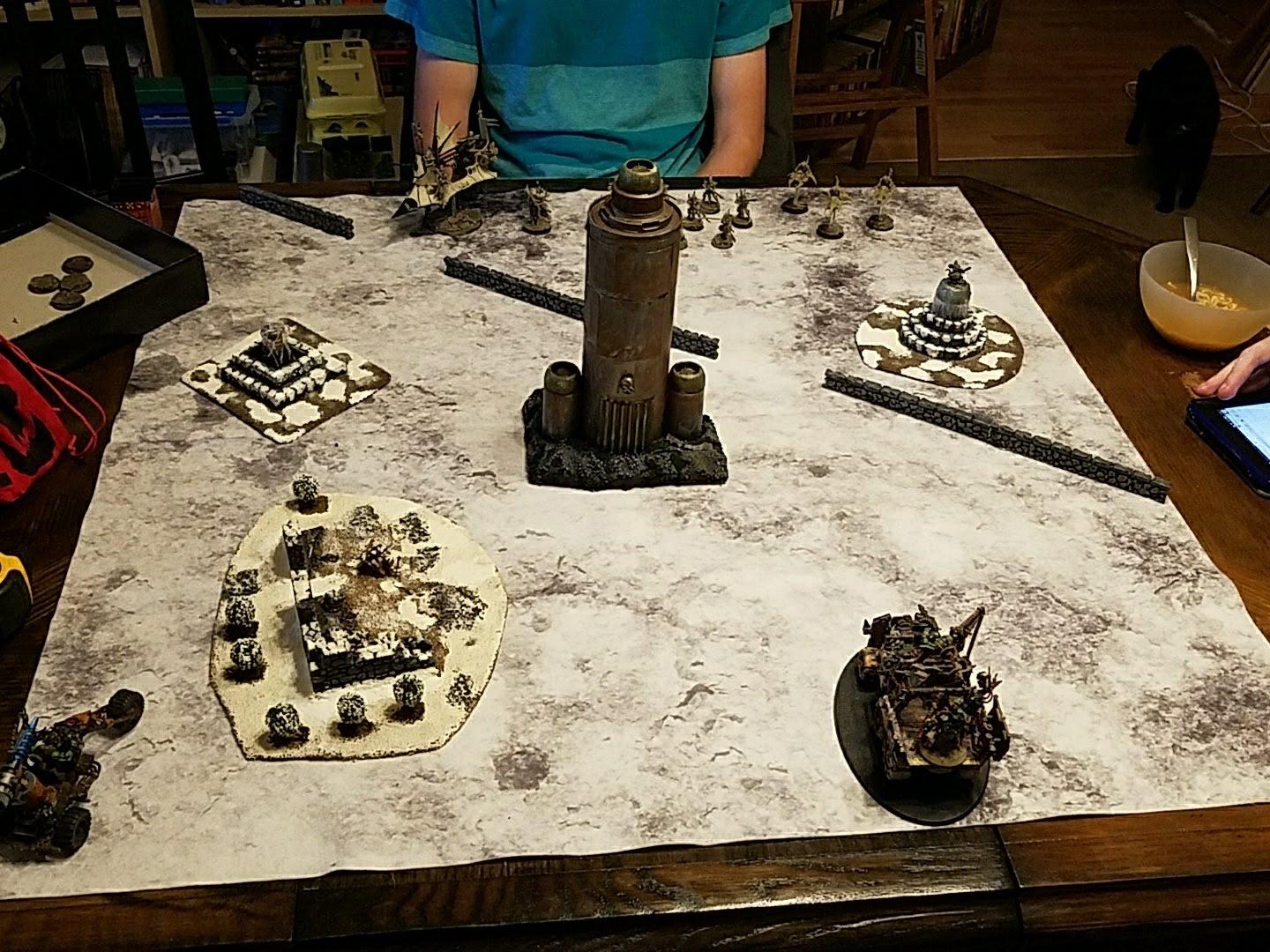 40k 8th, De, Orks, Playing vs My Son