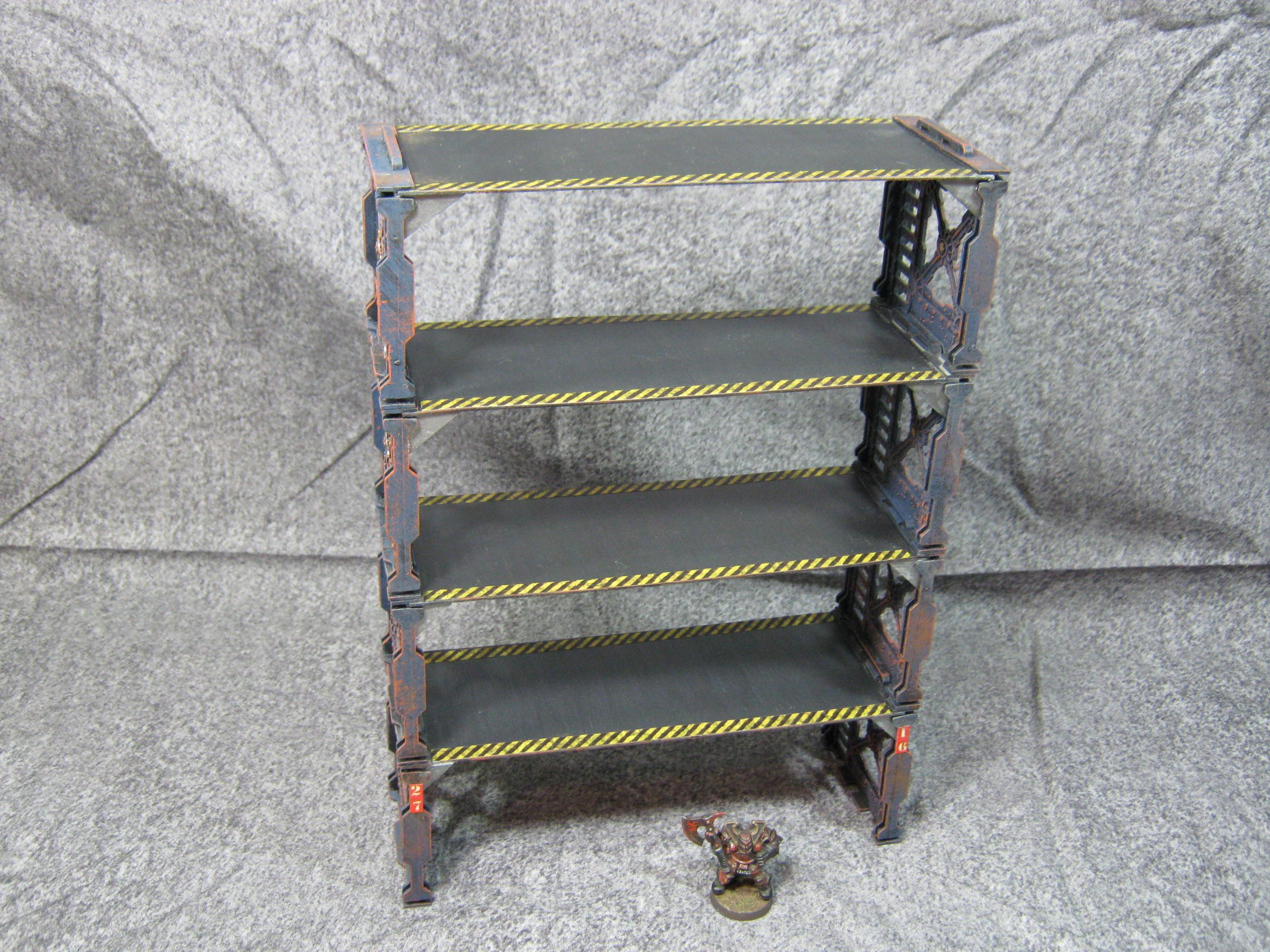 Bulkheads, Necromunda, Scratch Build, Shadow Wars, Warhammer 40,000, Weatjhering