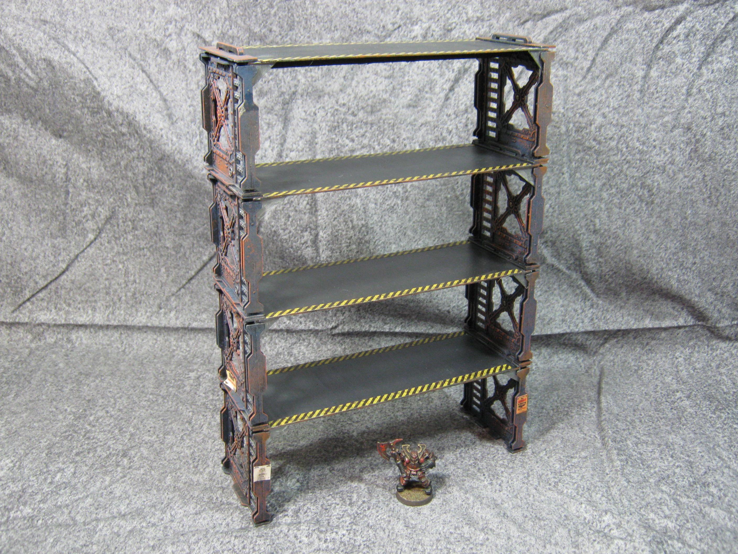 Bulkheads, Necromunda, Scratch Build, Shadow Wars, Warhammer 40,000, Weatjhering