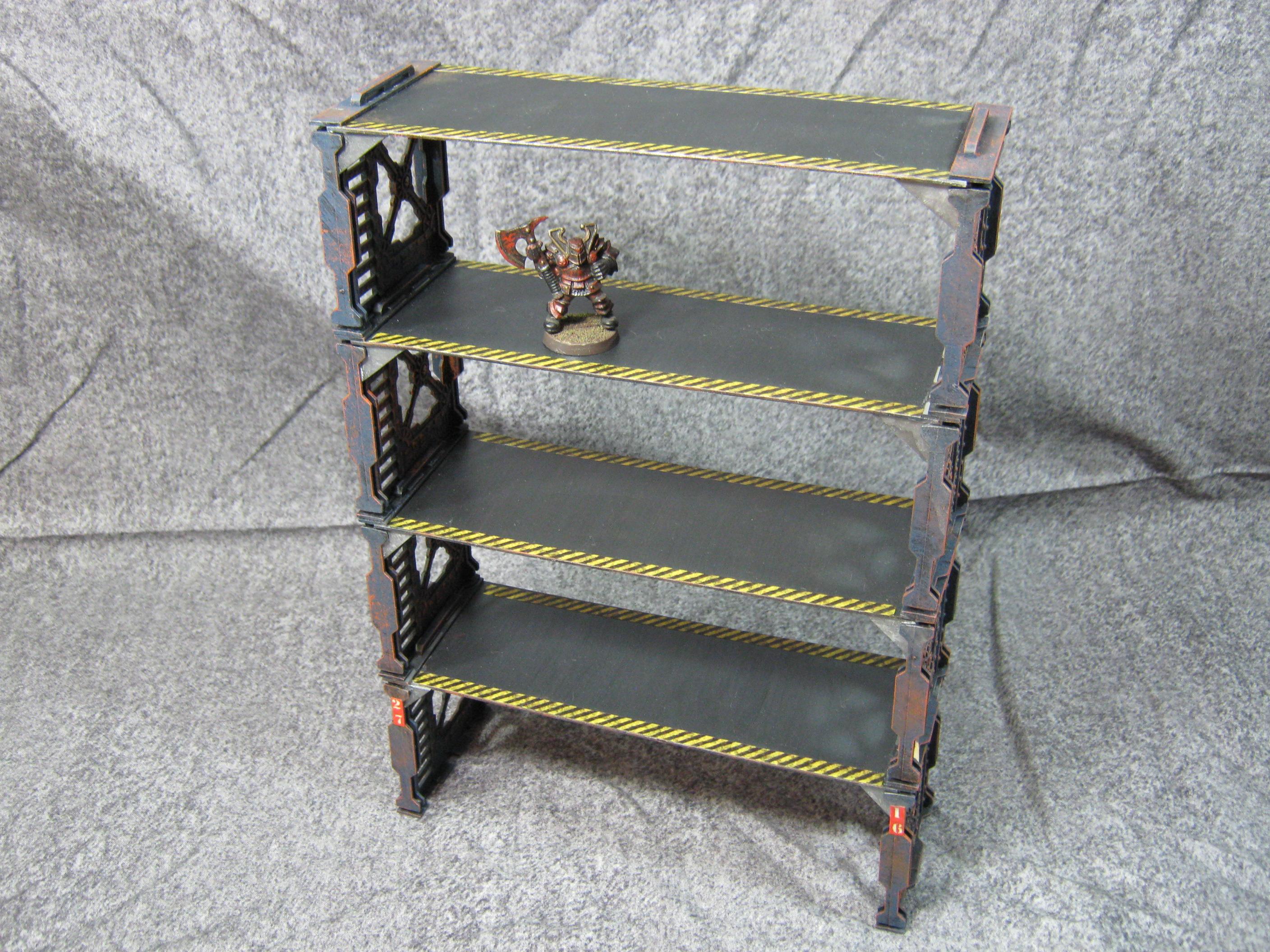 Bulkheads, Necromunda, Scratch Build, Shadow Wars, Warhammer 40,000, Weatjhering