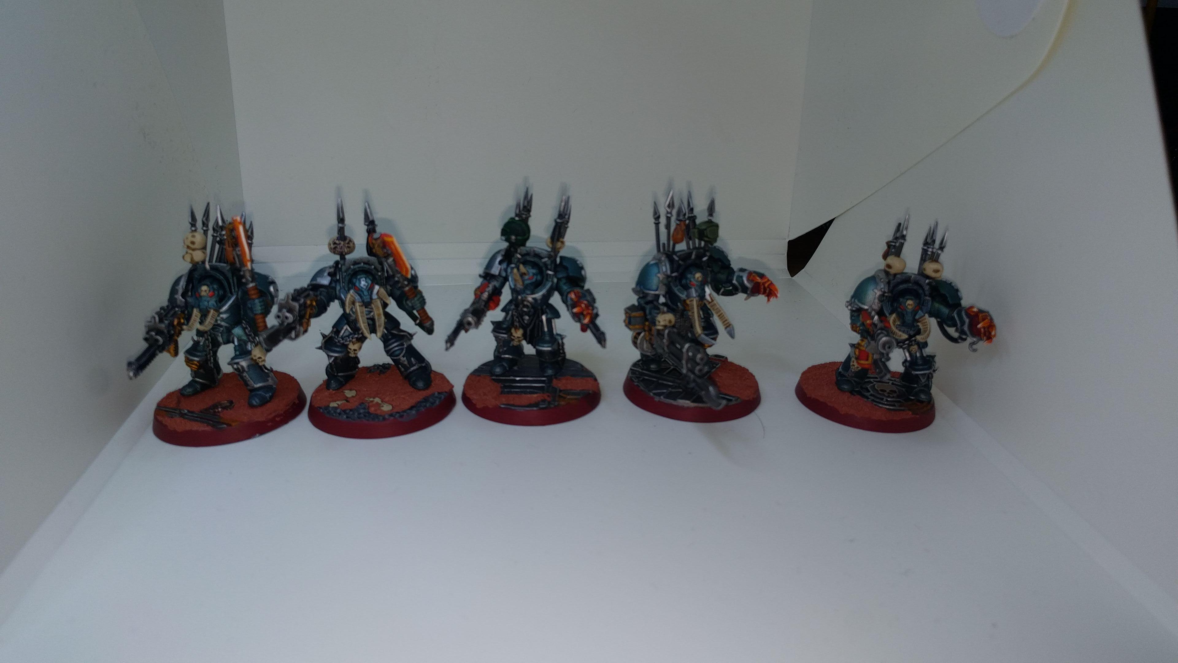 Alpha Legion, Chaos, Chaos Space Marines, Terminator Armor