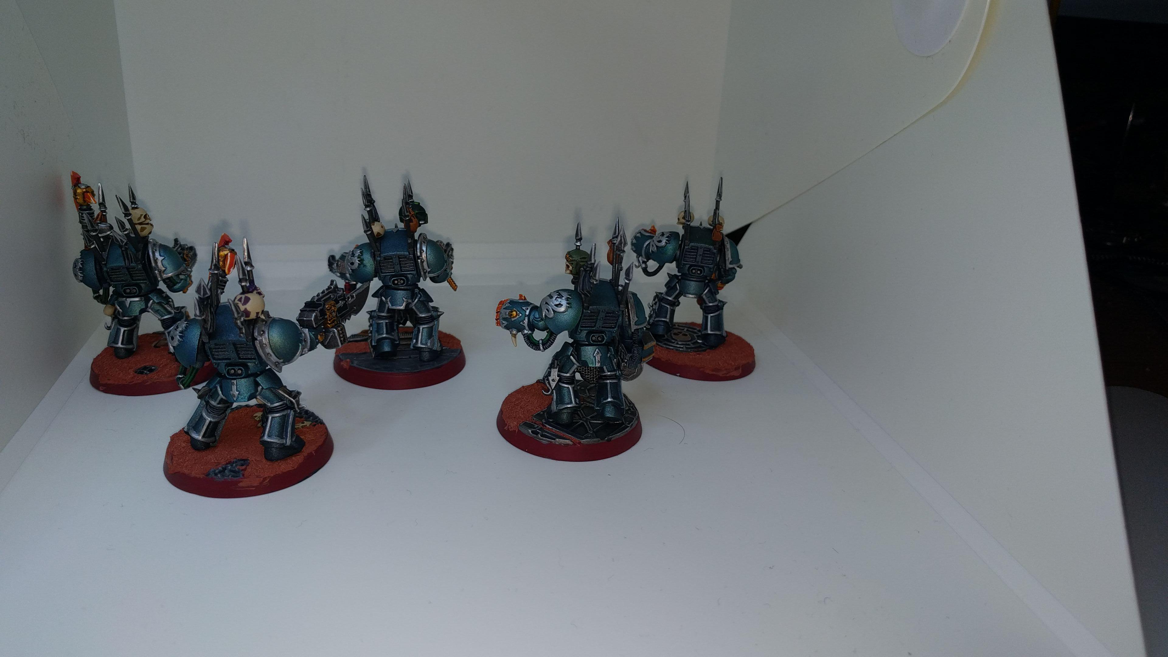 Alpha Legion, Chaos, Chaos Space Marines, Terminator Armor