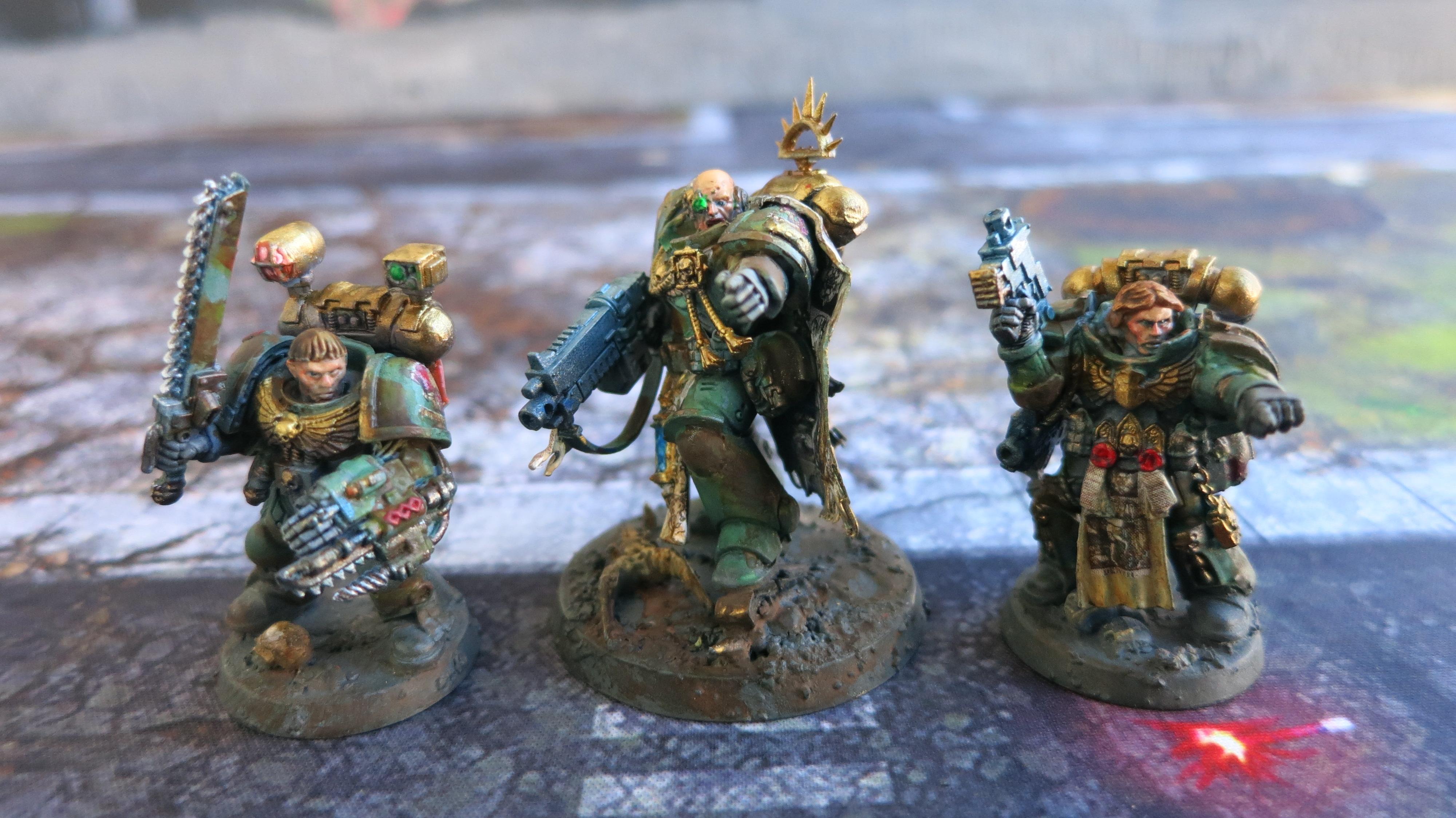 Lieutenant And Apothecary, Primaris Captain, Primaris Master