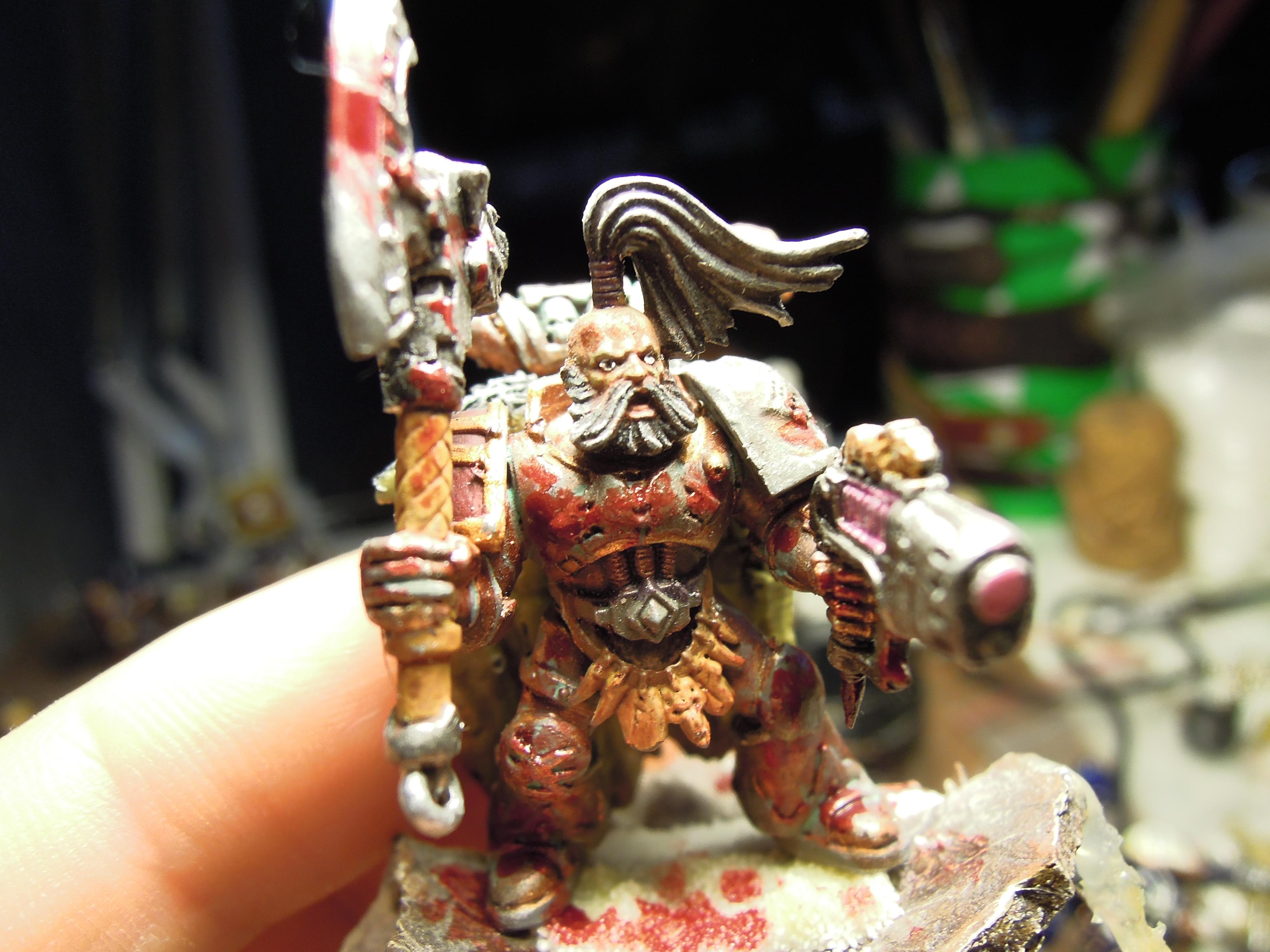 Beard, Berserk, Berserkers, Berzerker, Blood For The Blood God, Blood Wolves, Chaos, Chaos Space Marines, Coconut, Conversion, Heresy, Heretic Astartes, Infantry, Khorne, Khorne Wolves, Plasma Pistol, Power Axe, Renegade, Skulls For Skull Throne, Snow, Space Wolves, Traitor, Traitor Legions, Trophy, Warhammer 40,000