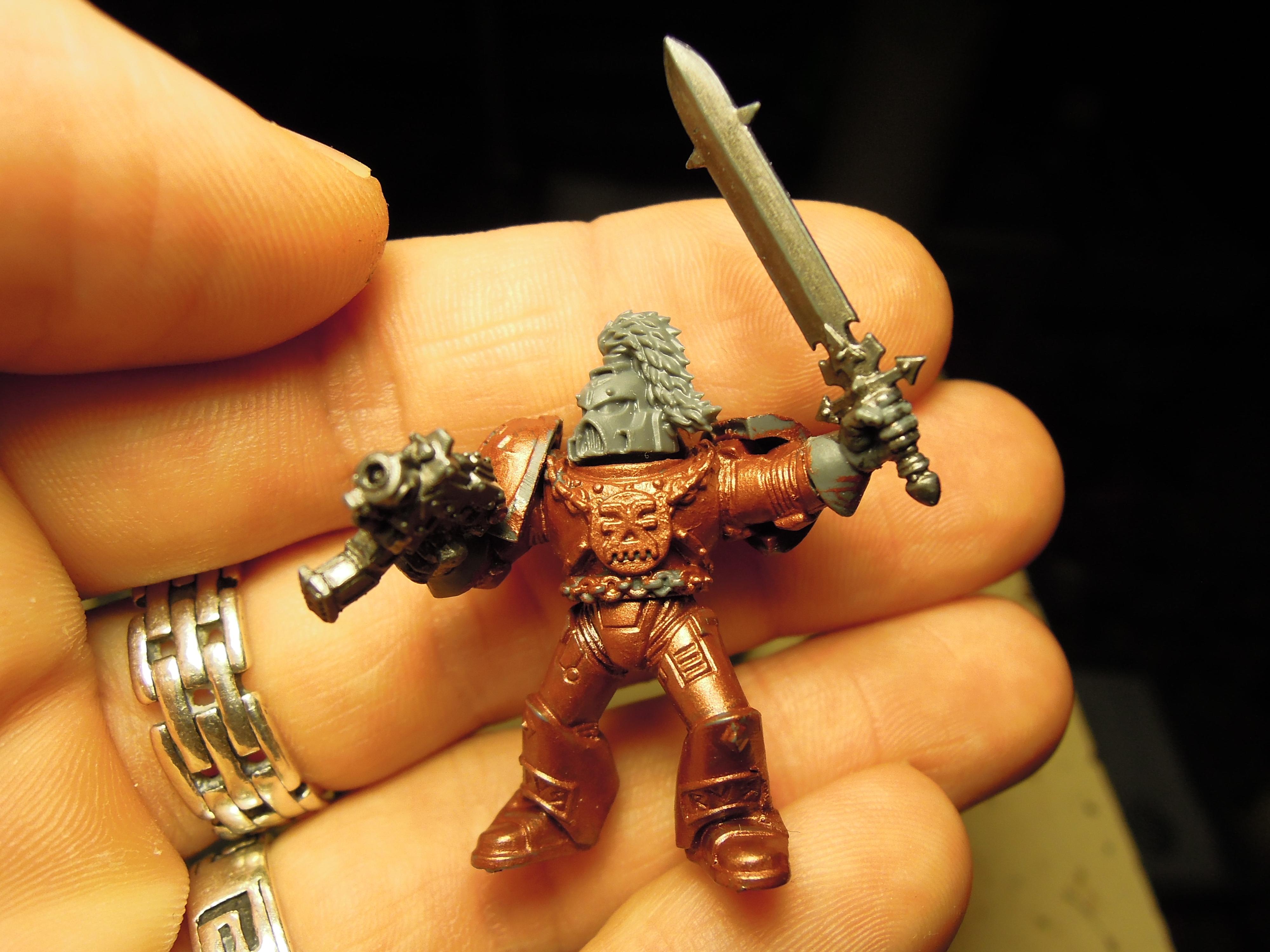 Berserk, Berserkers, Berzerker, Blood For The Blood God, Blood Wolves, Bolt Pistol, Chaos, Chaos Space Marines, Conversion, Heresy, Heretic Astartes, Infantry, Khorne, Khorne Wolves, Kitbash, Renegade, Skulls For Skull Throne, Space Wolves, Sword, Traitor, Traitor Legions, Warhammer 40,000, Work In Progress