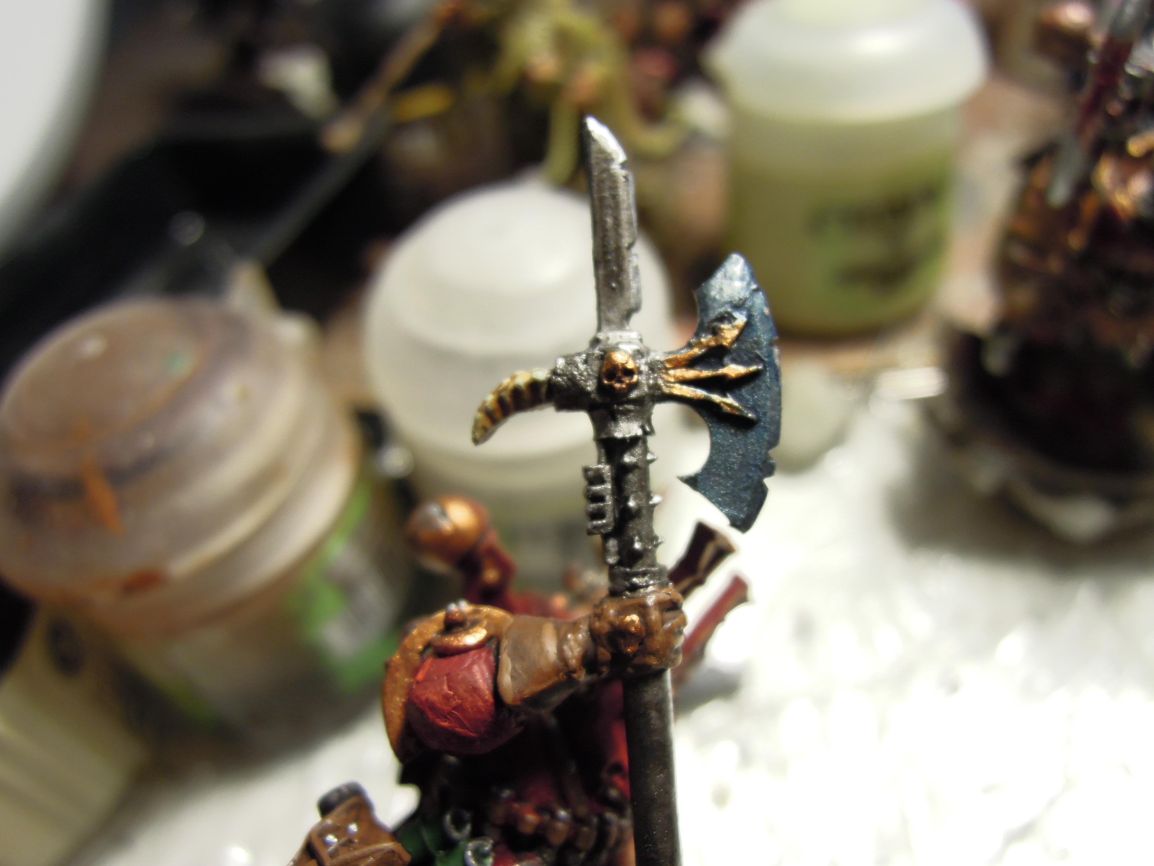 Bare Arm, Berserk, Berserkers, Berzerk, Berzerker, Blood For The Blood God, Chaos, Chaos Space Marines, Conversion, Gladiator, Halberd, Heresy, Heretic Astartes, Infantry, Khorne, Power Axe, Skulls For Skull Throne, Traitor Legions, Trophy, Warhammer 40,000, World Eaters