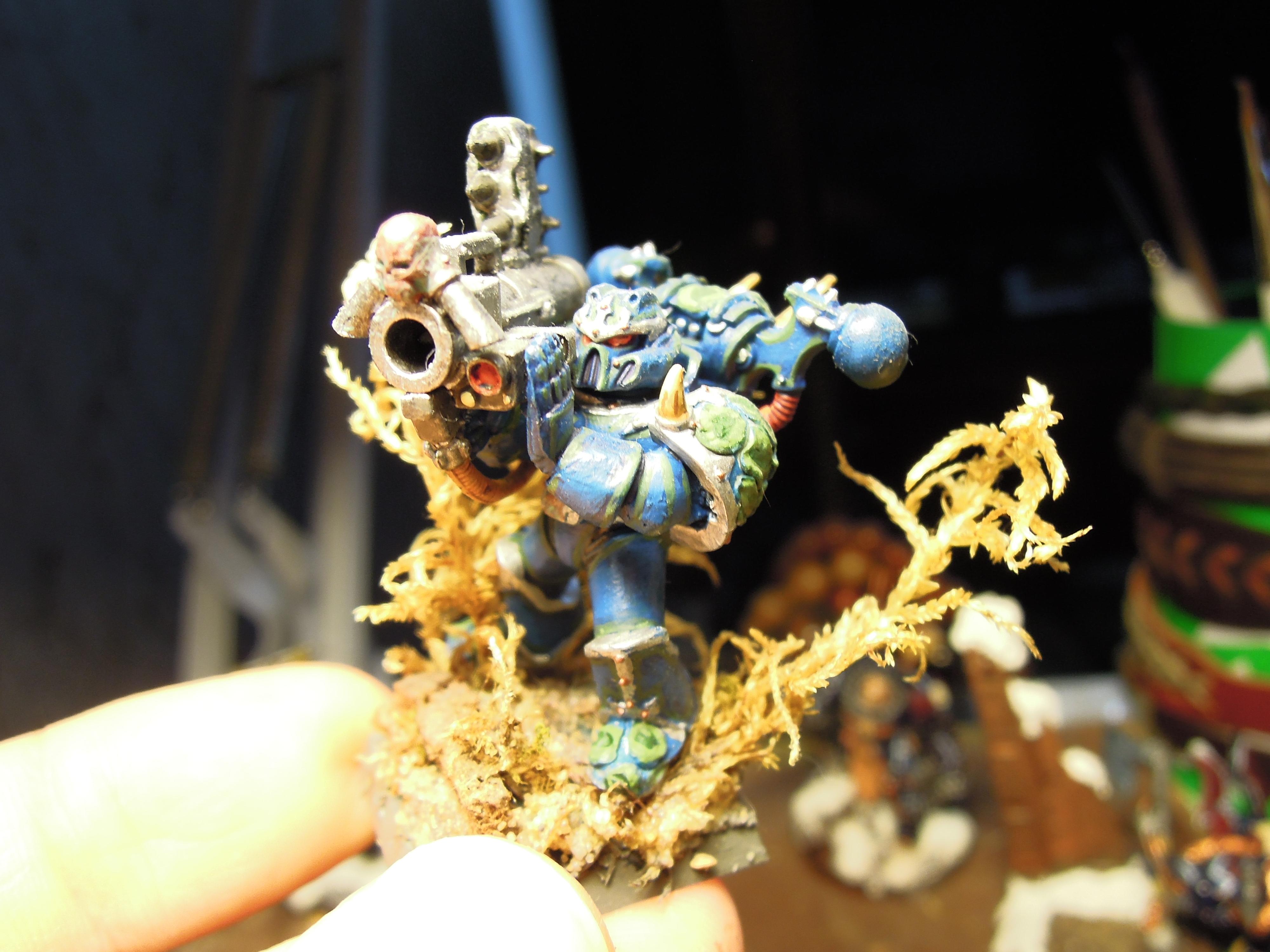 Alpha Legion, Chaos, Chaos Space Marines, Chaos Undivided, Conversion, Havoc, Heresy, Heretic Astartes, Hydra Dominatus, Infantry, Kitbash, Rocket Launcher, Traitor Legions, Warhammer 40,000