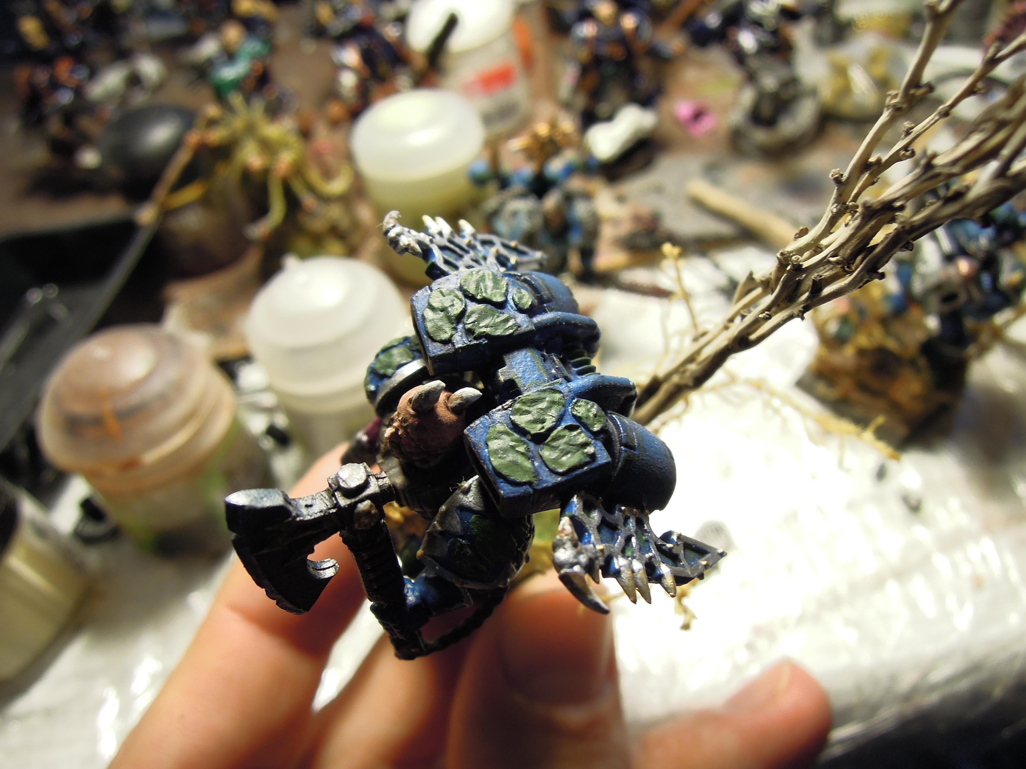 Alpha Legion, Chaos, Chaos Space Marines, Chaos Undivided, Conversion, Greenstuff, Heresy, Heretic Astartes, Hydra Dominatus, Infantry, Kitbash, Power Axe, Raptors, Scales, Traitor Legions, Warhammer 40,000