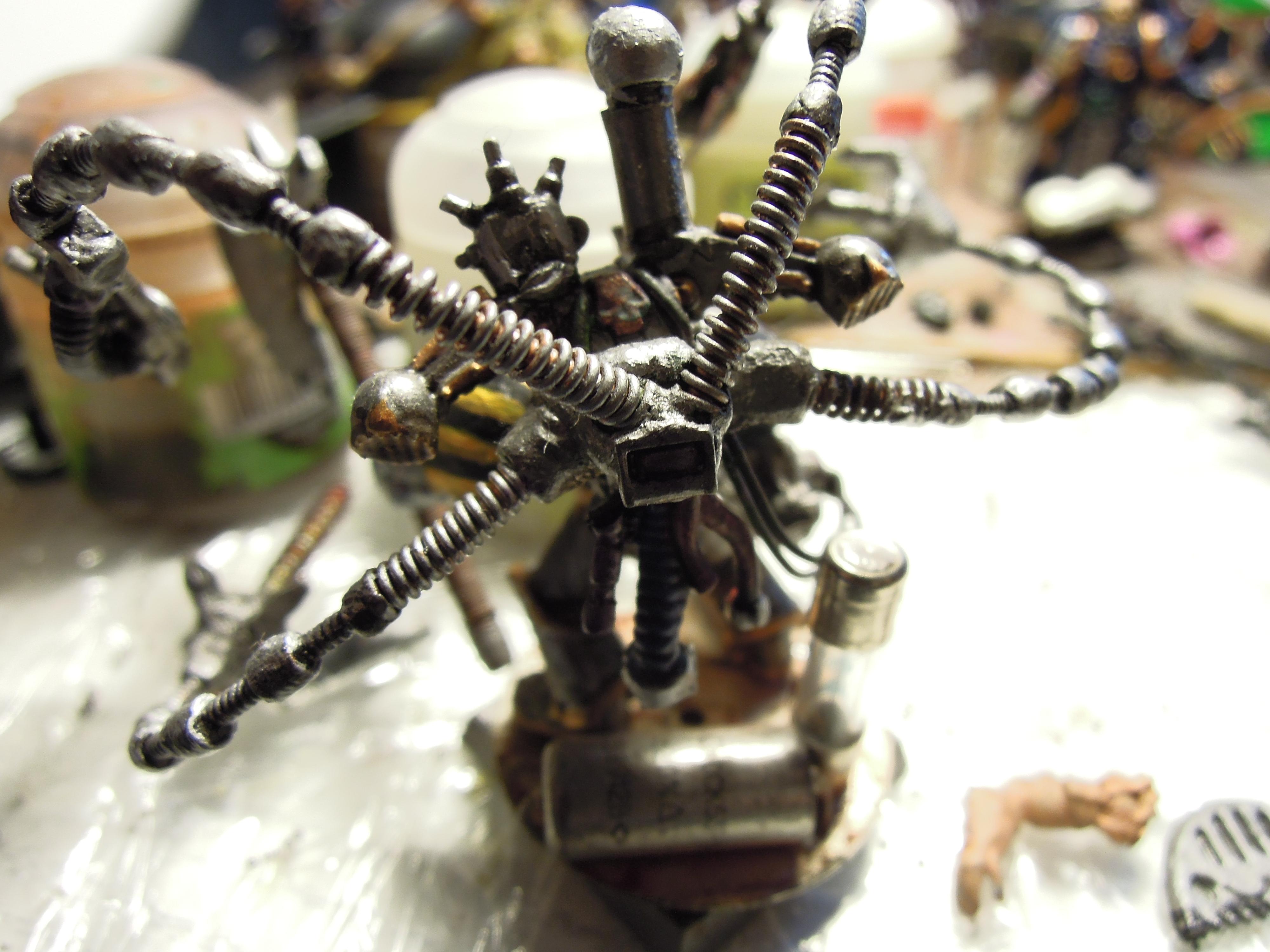 Chaos, Chaos Space Marines, Chaos Undivided, Conversion, Conversion Beamer, Hazard Stripe, Hazard Stripes, Heresy, Heretic Astartes, Infantry, Iron Warriors, Iron Within, Iron Without!, Kitbash, Scratch Build, Servo Arm, Traitor Legions, Warhammer 40,000, Warpsmith