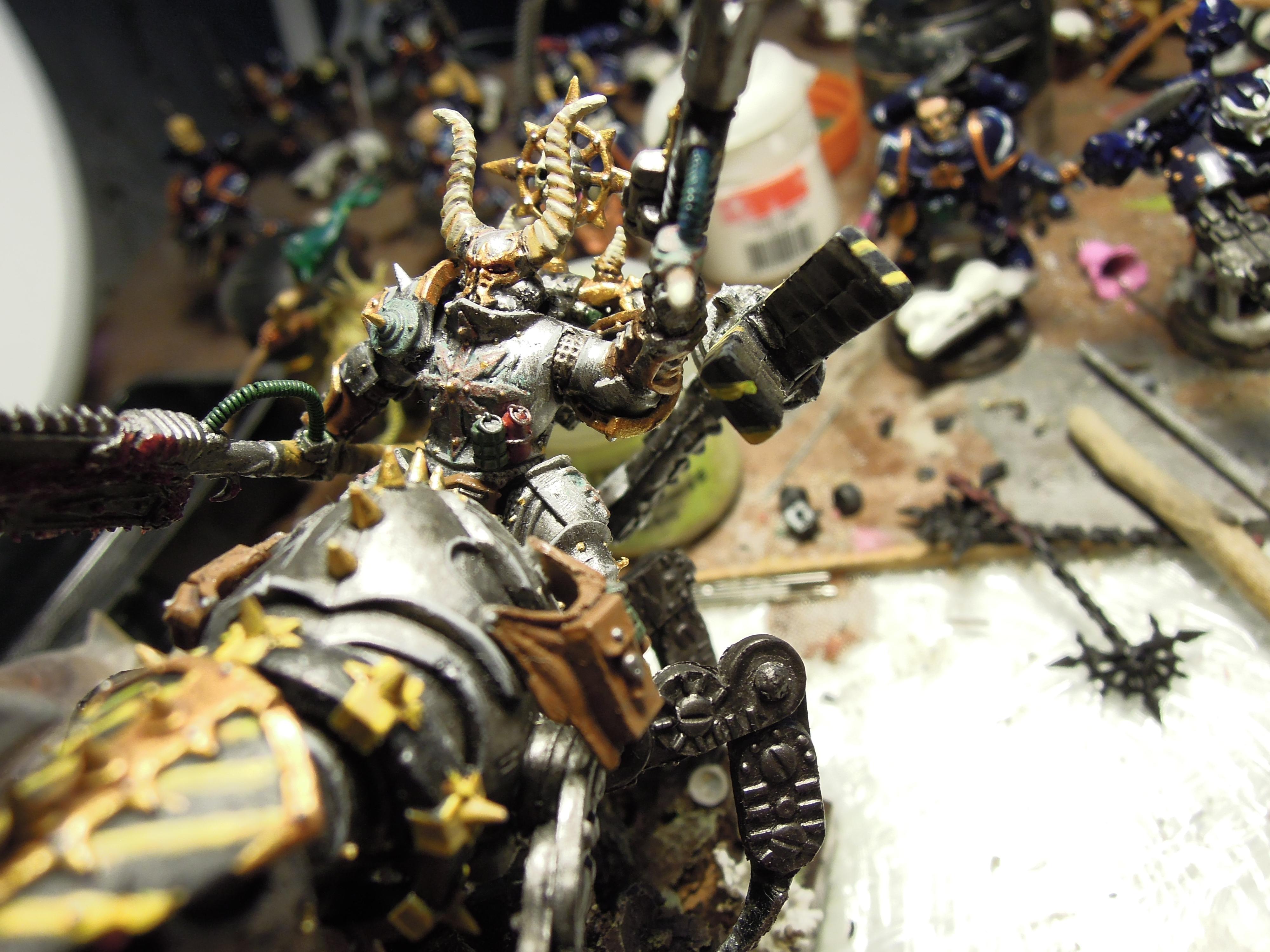 Chaos, Chaos Space Marines, Chaos Undivided, Conversion, Fast Attack, Glaive, Hazard Stripe, Hazard Stripes, Heresy, Heretic Astartes, Iron Warriors, Iron Within, Iron Without!, Juggernaut, Kitbash, Meltagun, Servo Arm, Skullcrushers, Traitor Legions, Warhammer 40,000
