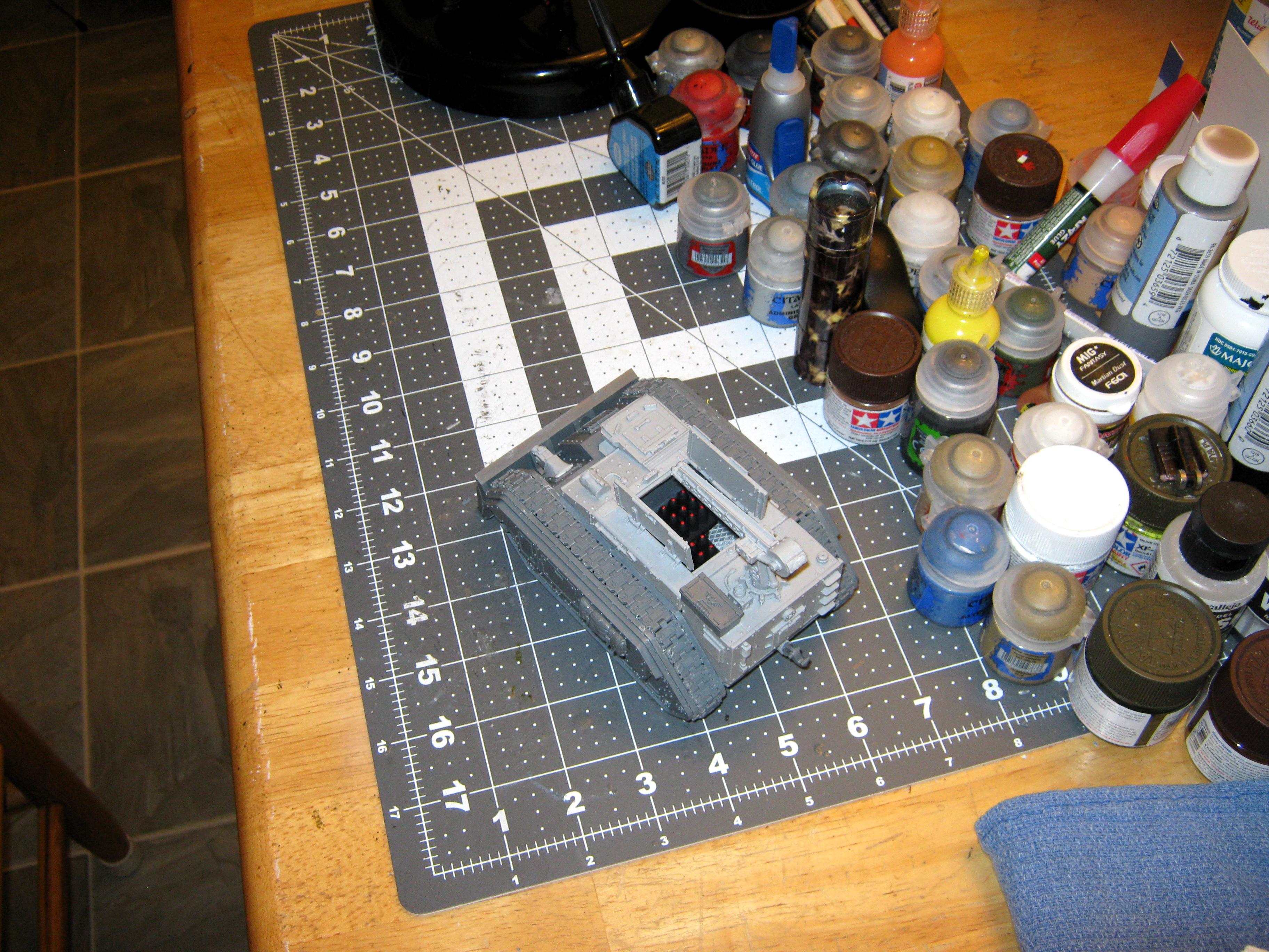 Astra Militarum, Forge World, Imperial, Imperial Guard, Logistical Unit, Munitions Carrier, Support Vehicle, Trojan Support Vehicle