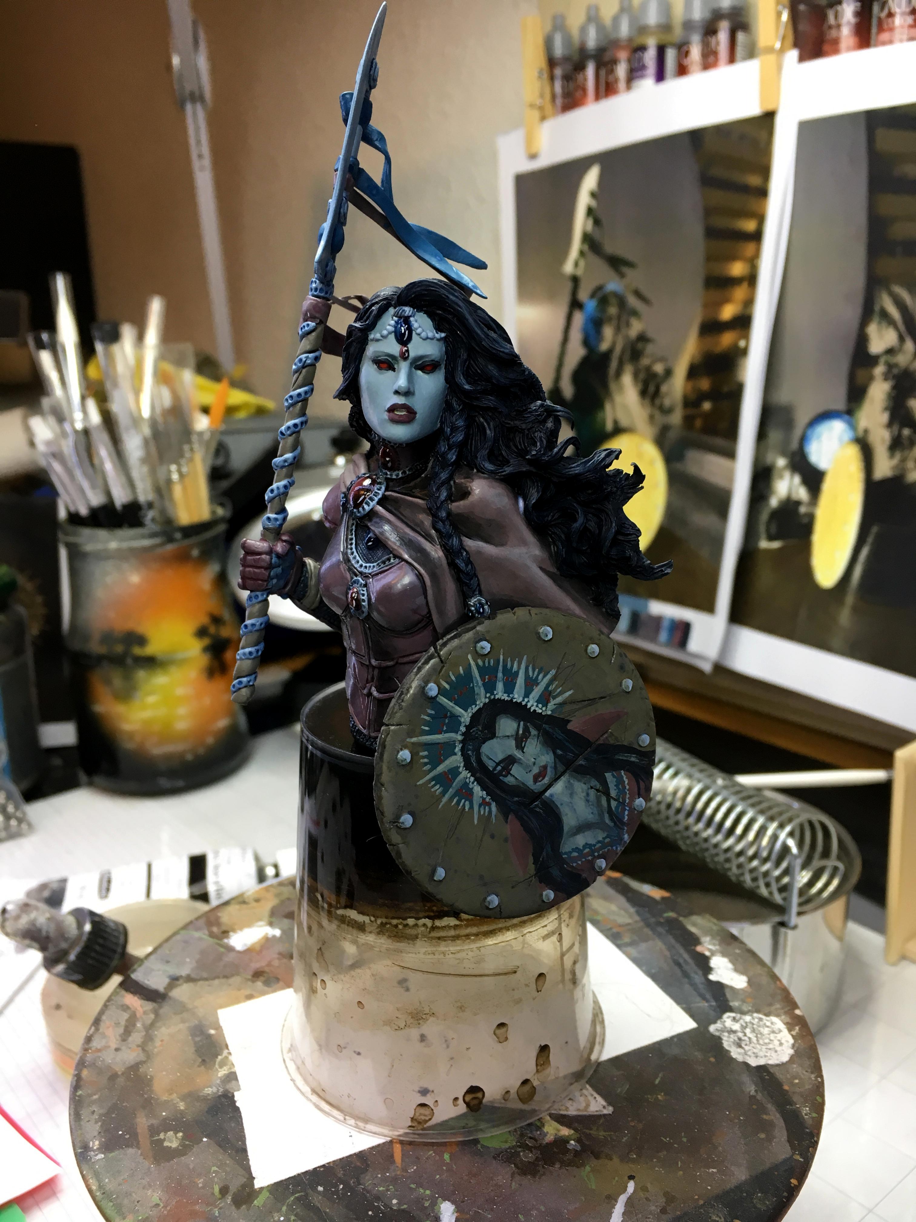 re-painted coat