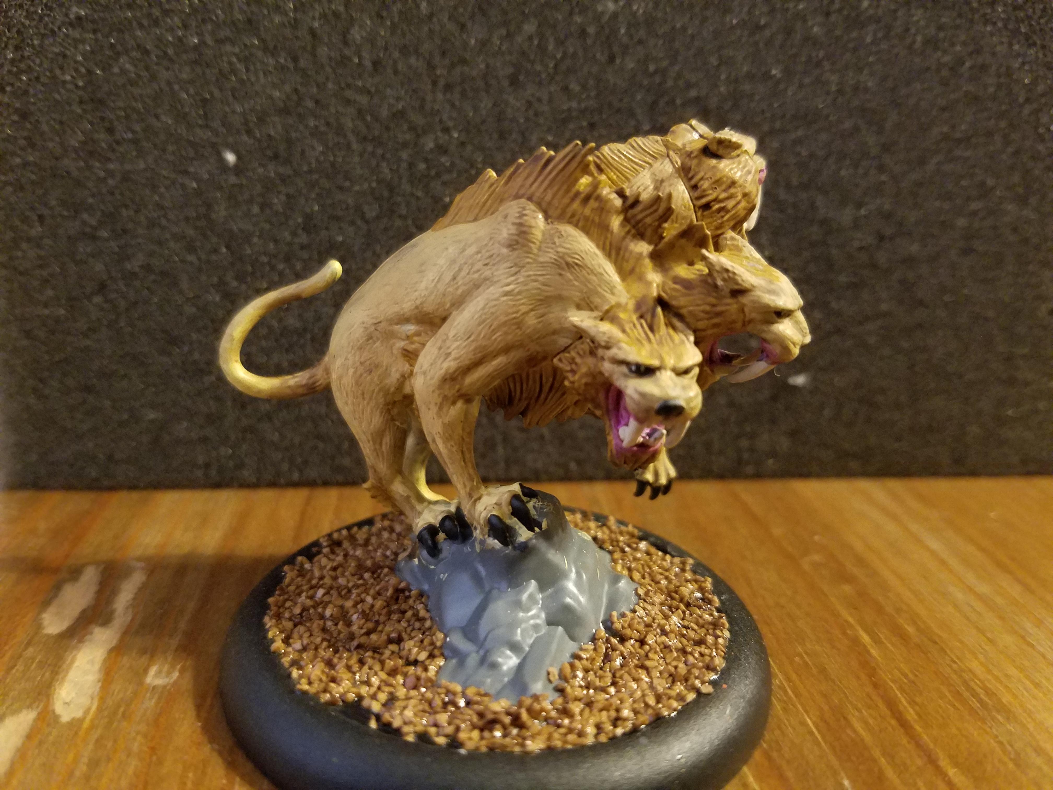 Arcanists, Malifaux, Sabertooth Cerberus