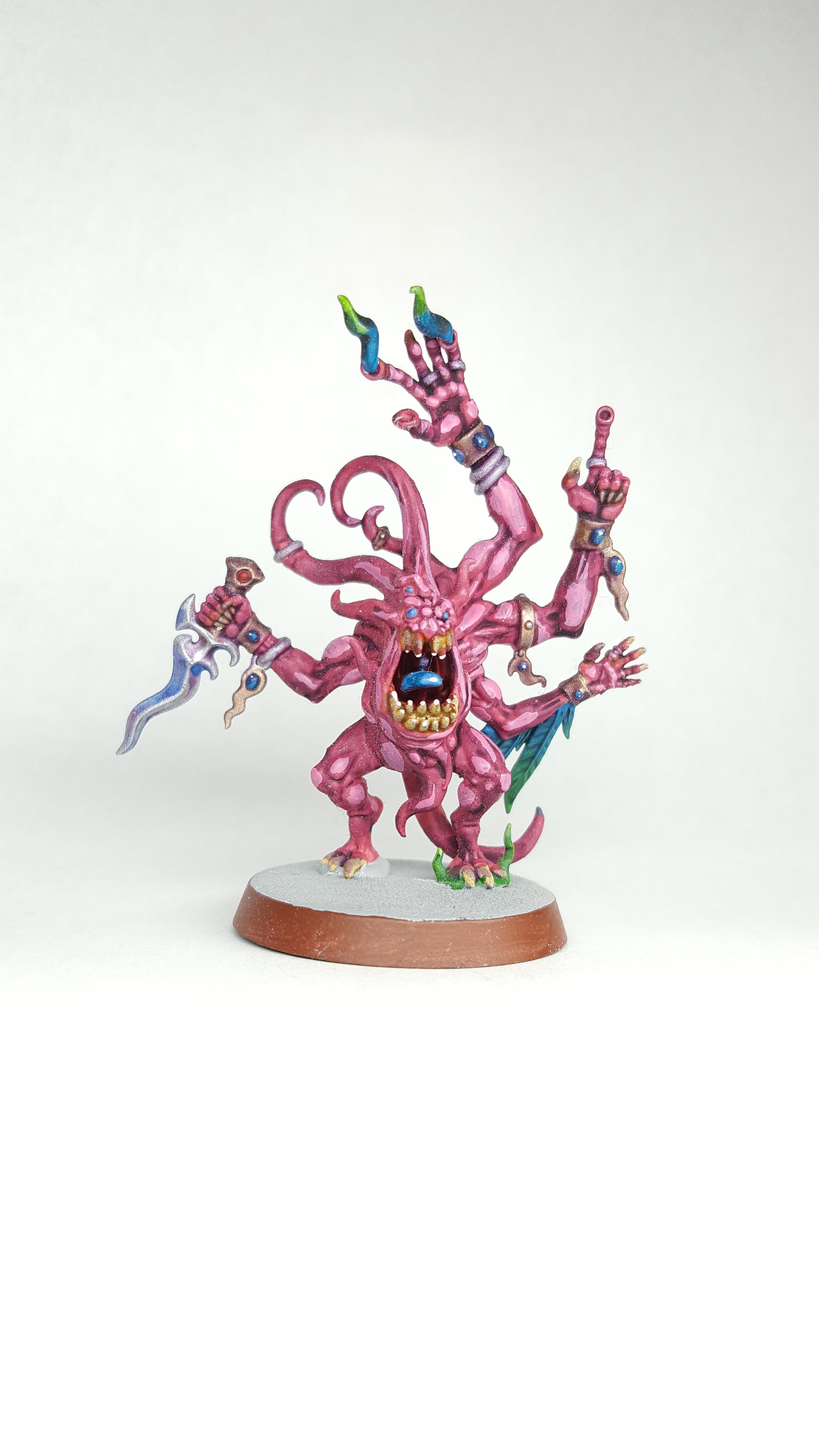 Chaos, Chaos Demon, Daemons, Games Workshop, Horrors, Pink Horror, Tzeentch, Warhammer 40,000, Warhammer Fantasy