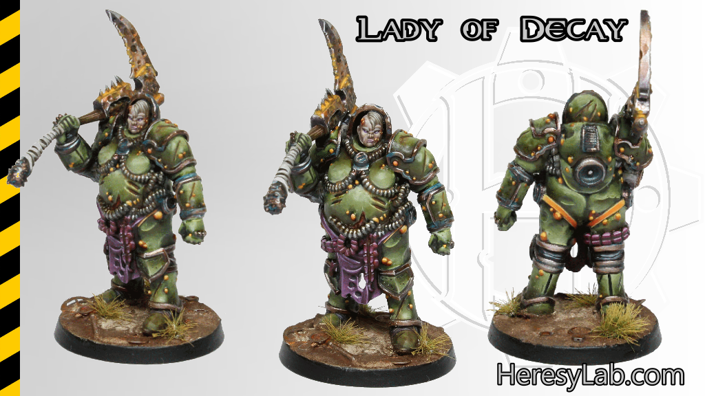 Nurgle, Terminator Armor, Warhammer 40,000