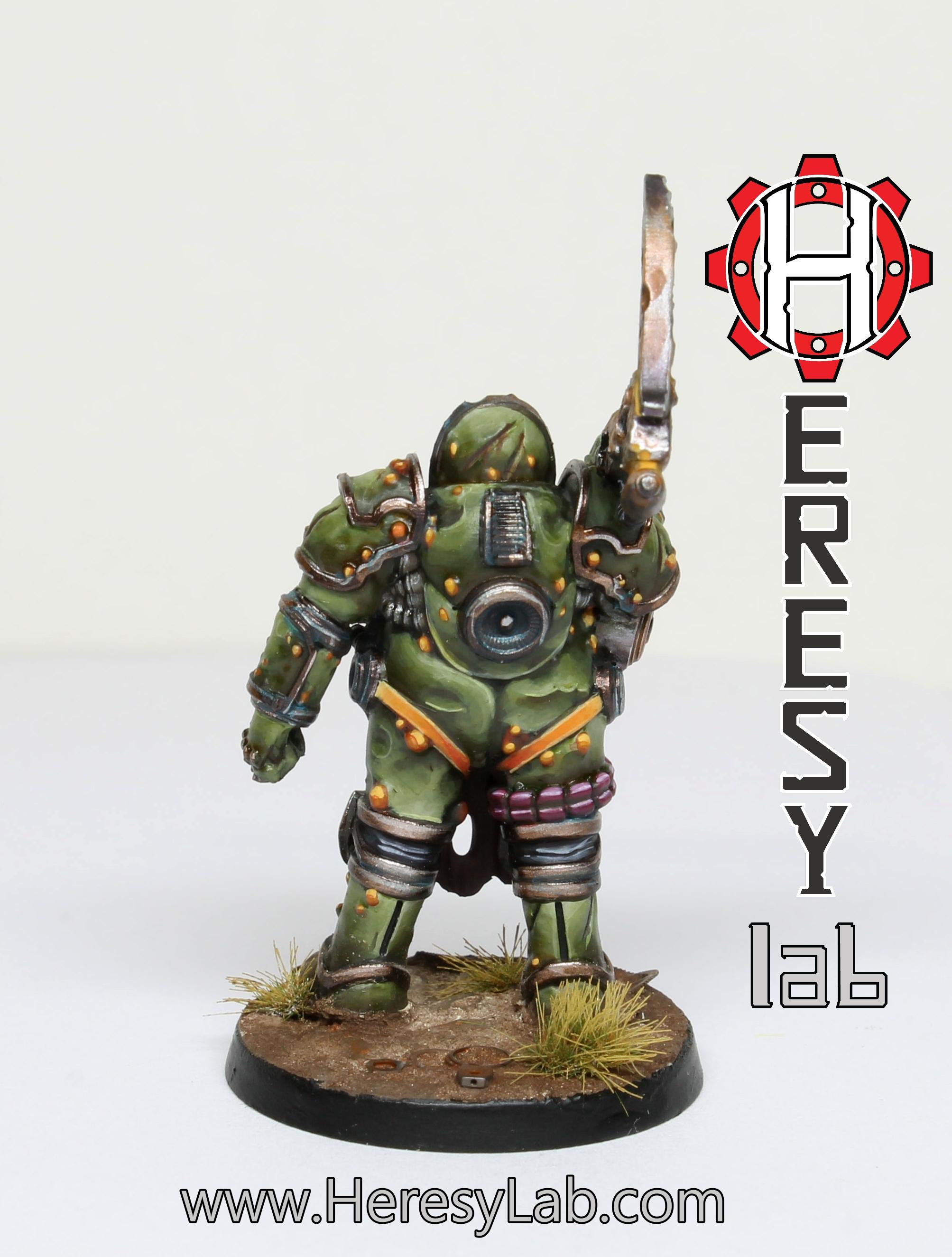 Nurgle, Terminator Armor, Warhammer 40,000