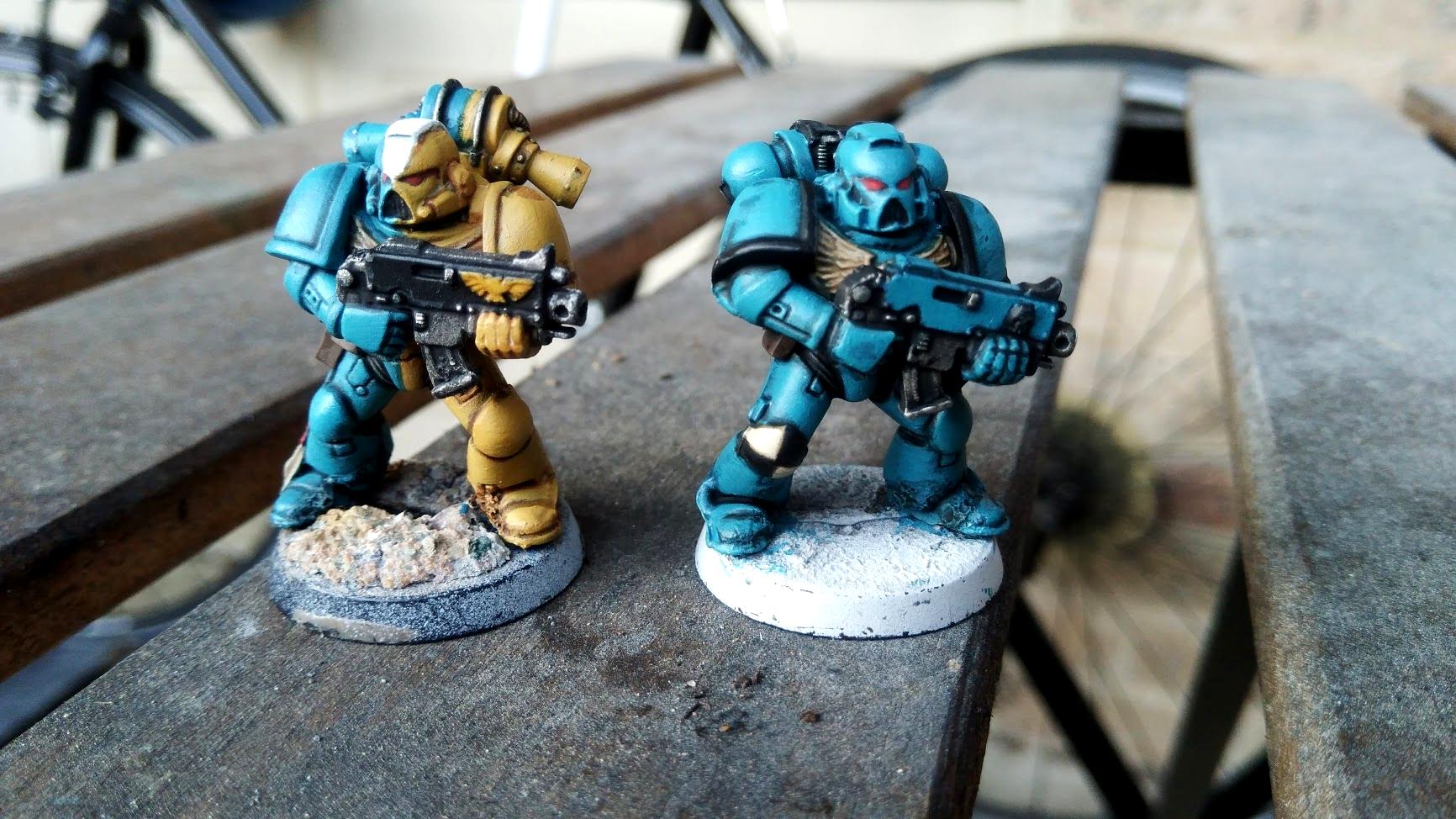 Daughters Of Persephone, Homebrew Chapter, Space Marines, Tactical Squad, Unicorns