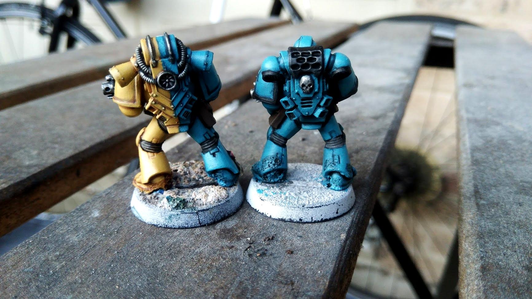 Daughters Of Persephone, Homebrew Chapter, Space Marines, Tactical Squad, Unicorns