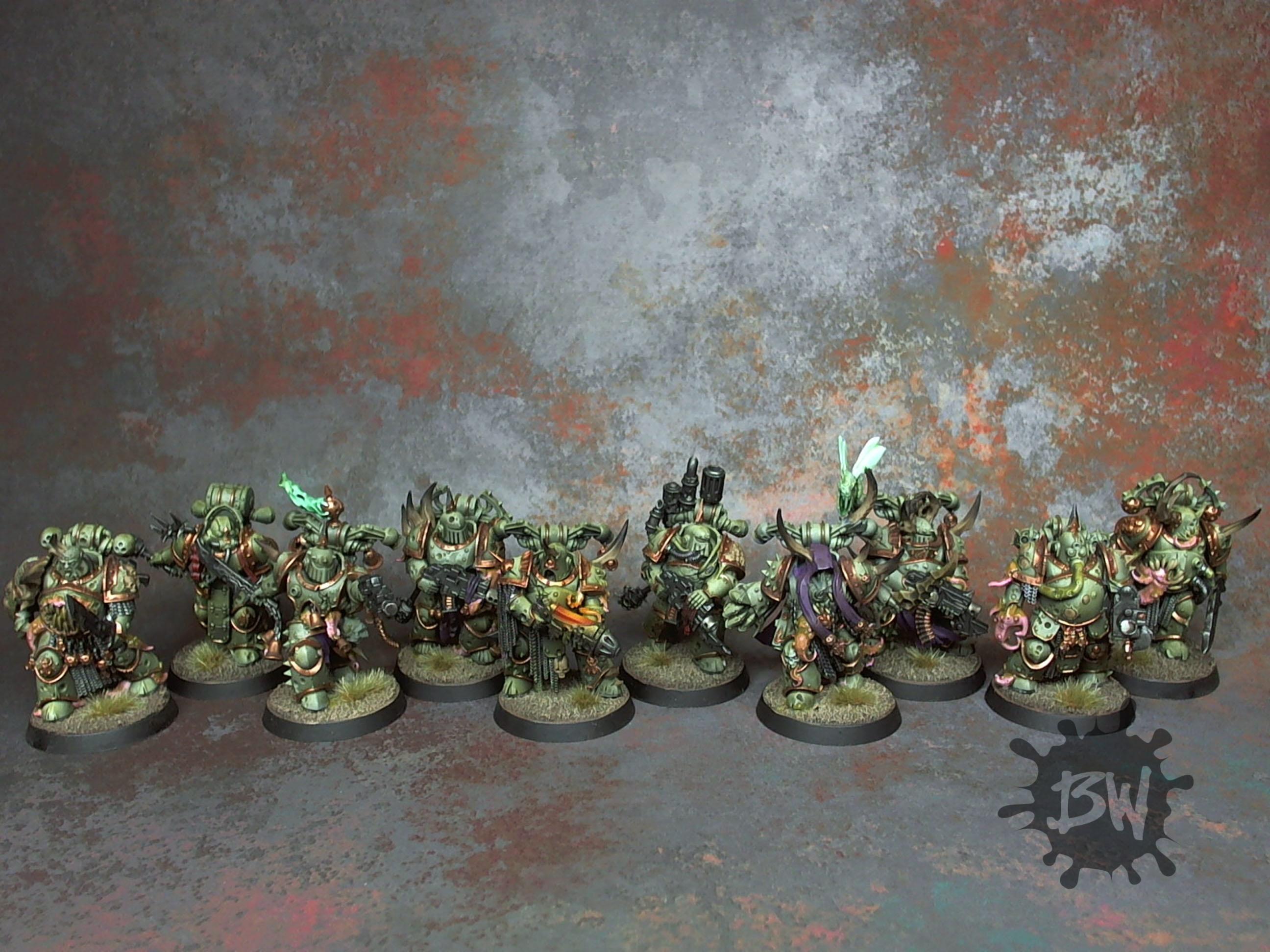Chaos, Nurgle, Plague Marines, Warhammer 40,000, Warhammer Fantasy