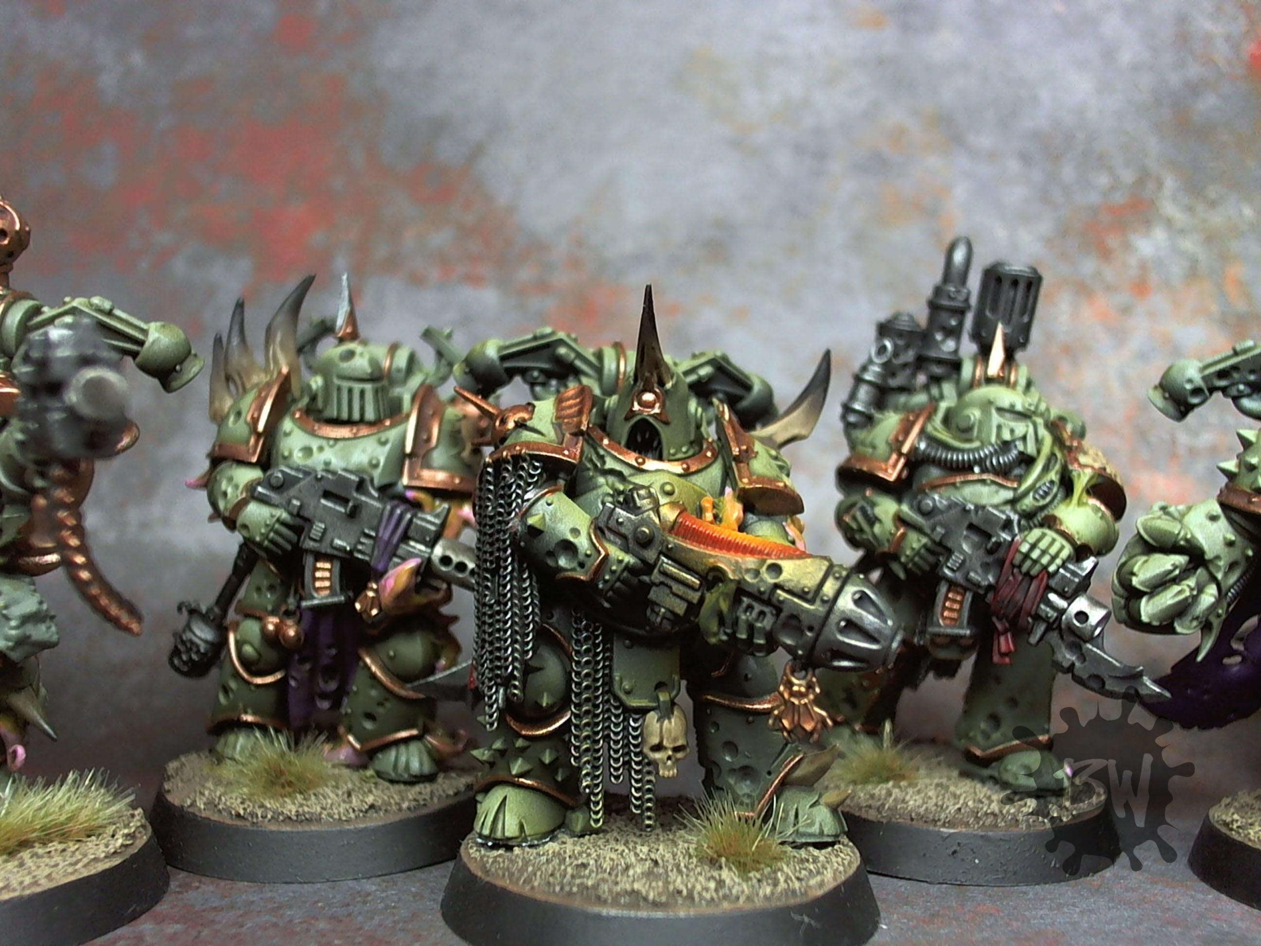 Chaos, Nurgle, Plague Marines, Warhammer 40,000, Warhammer Fantasy