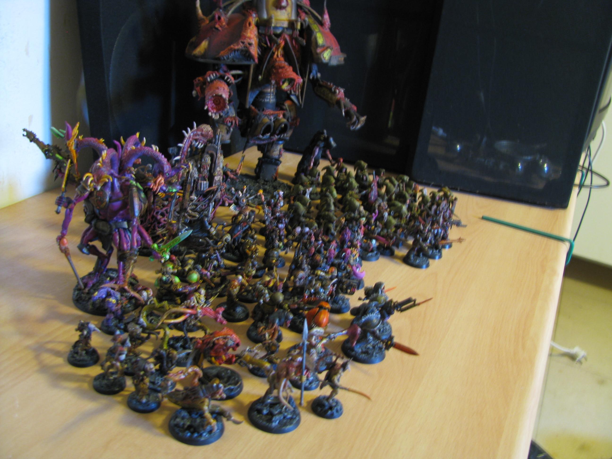 Chaos, Conversion, Cultist, Daemons, Dark Mechanicus, Knight Titan, Space Marines, Traitor