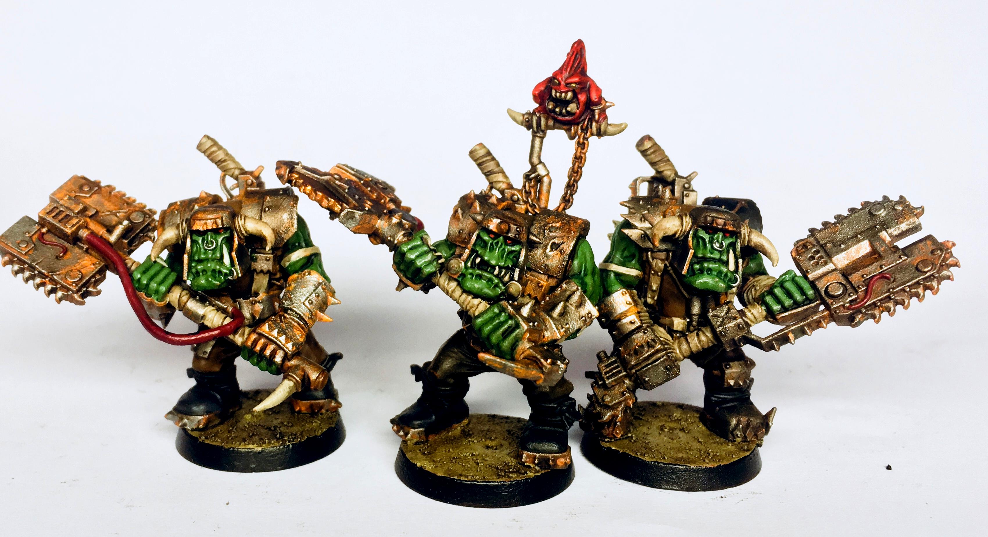 Big Choppa, Nob, Orks, Shootas