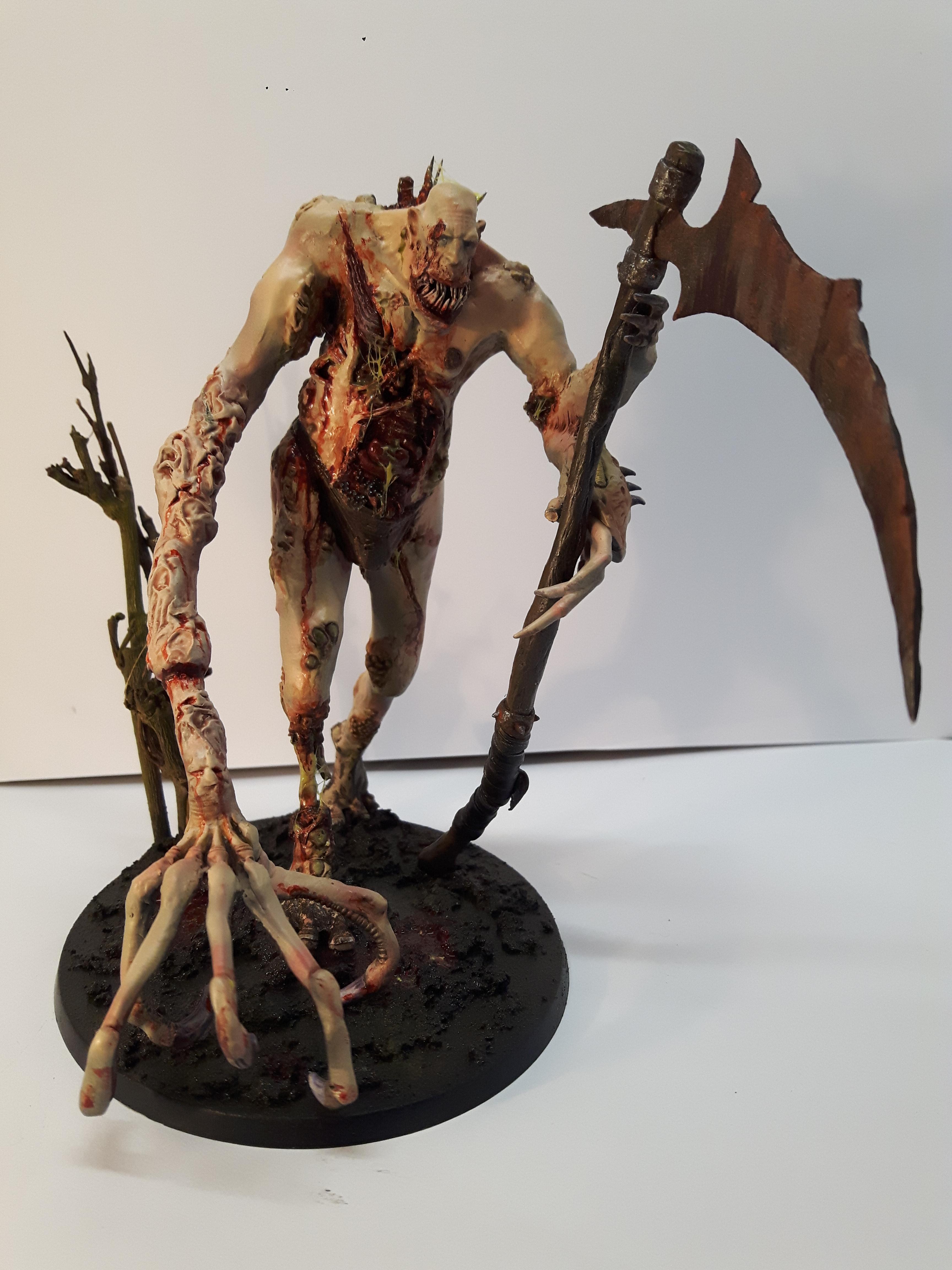 Chaos, Conversion, Nurgle creation sculpt 