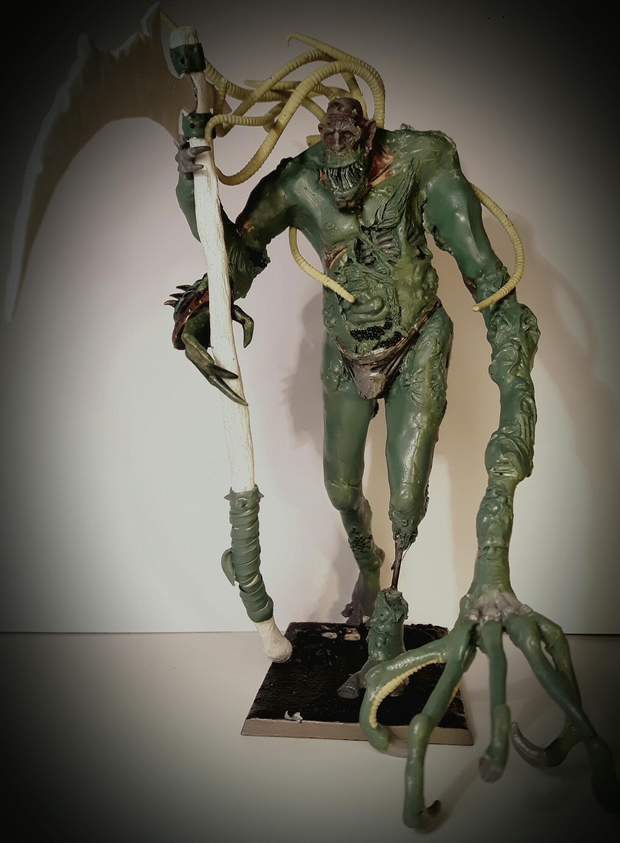 Nurgle sculpt raw