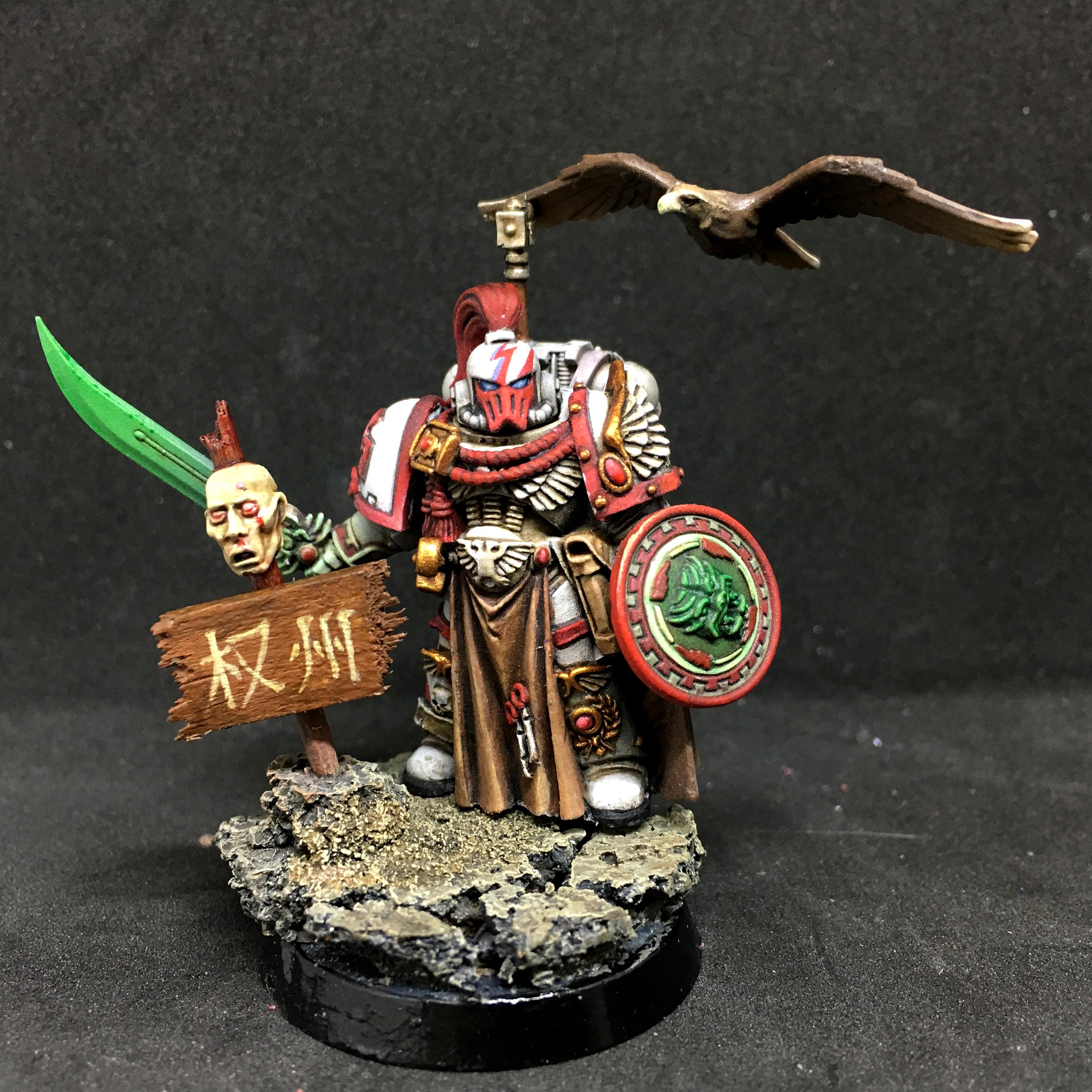 Centurion, Conversion, Headquarters, Horus Heresy, Praetor, Quan Zhou, Warhammer 30k, White Scars