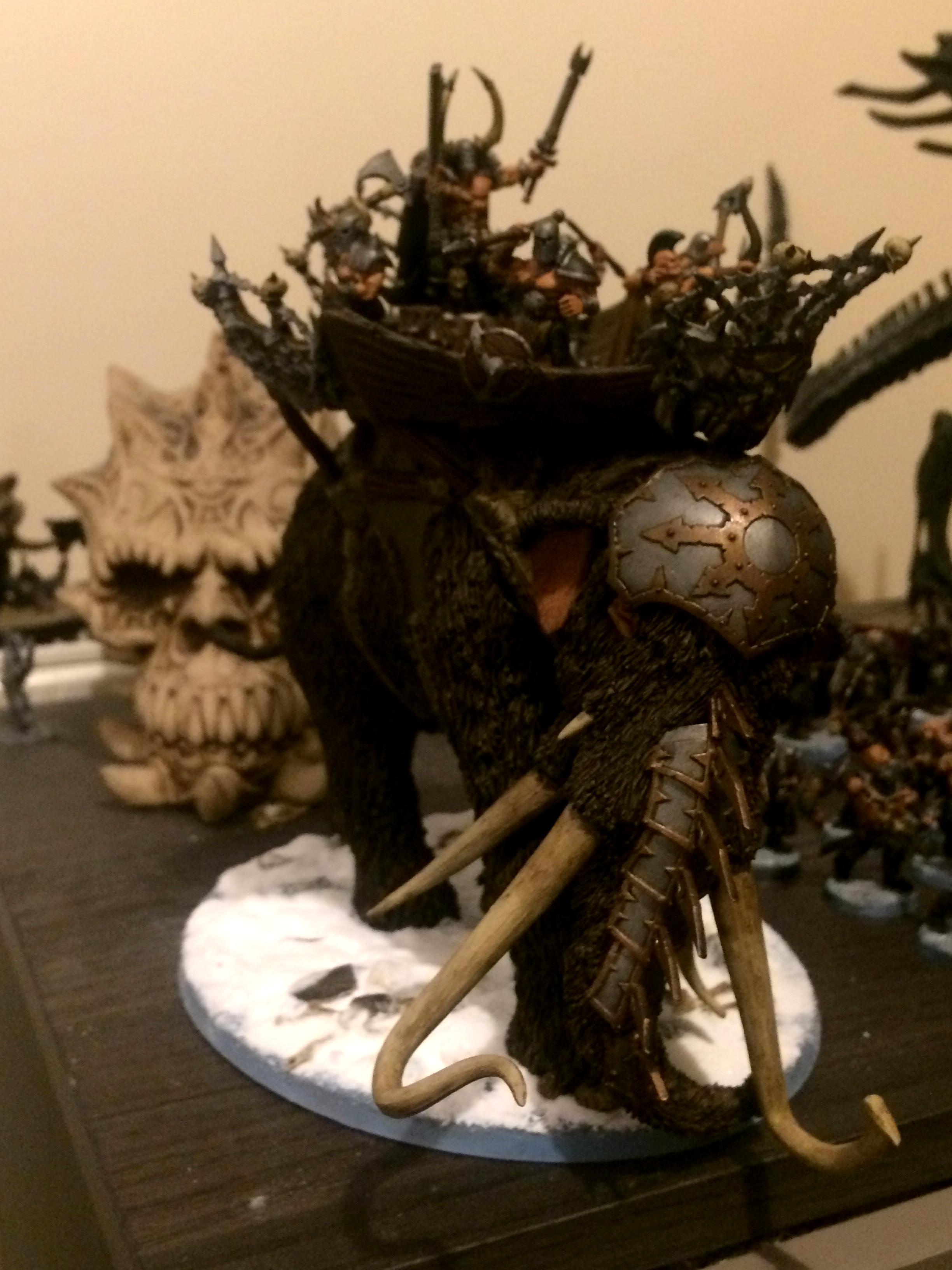 Age Of Sigmar, Chaos, Chaos War Mammoth, Norsca