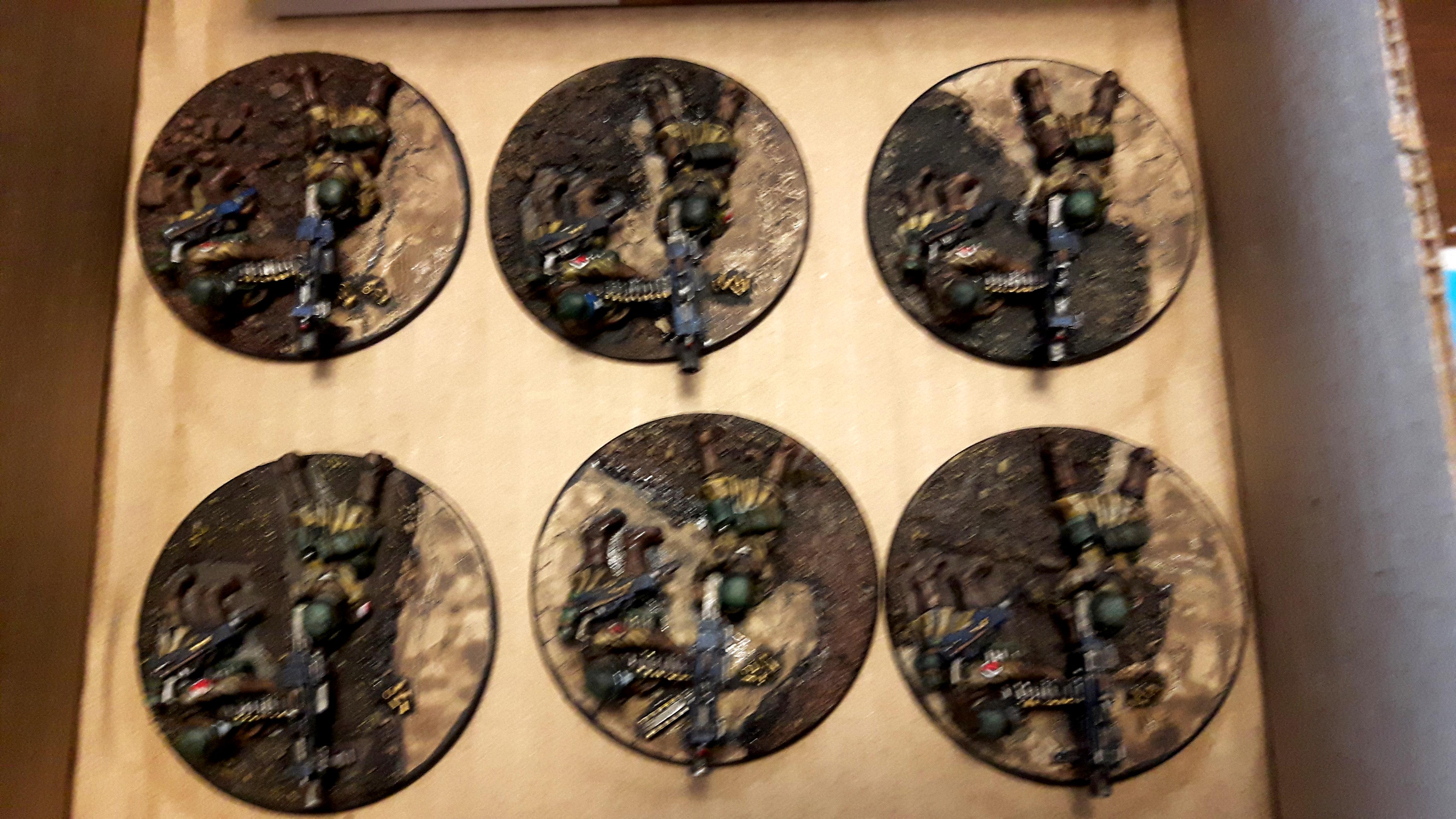 Astra Militarum, Commissar, Heavy Bolter, Heavy Weapons Team, Imperial Guard, Lascannon, Missile Launcher, Necromunda, Rapier, Steel Legion
