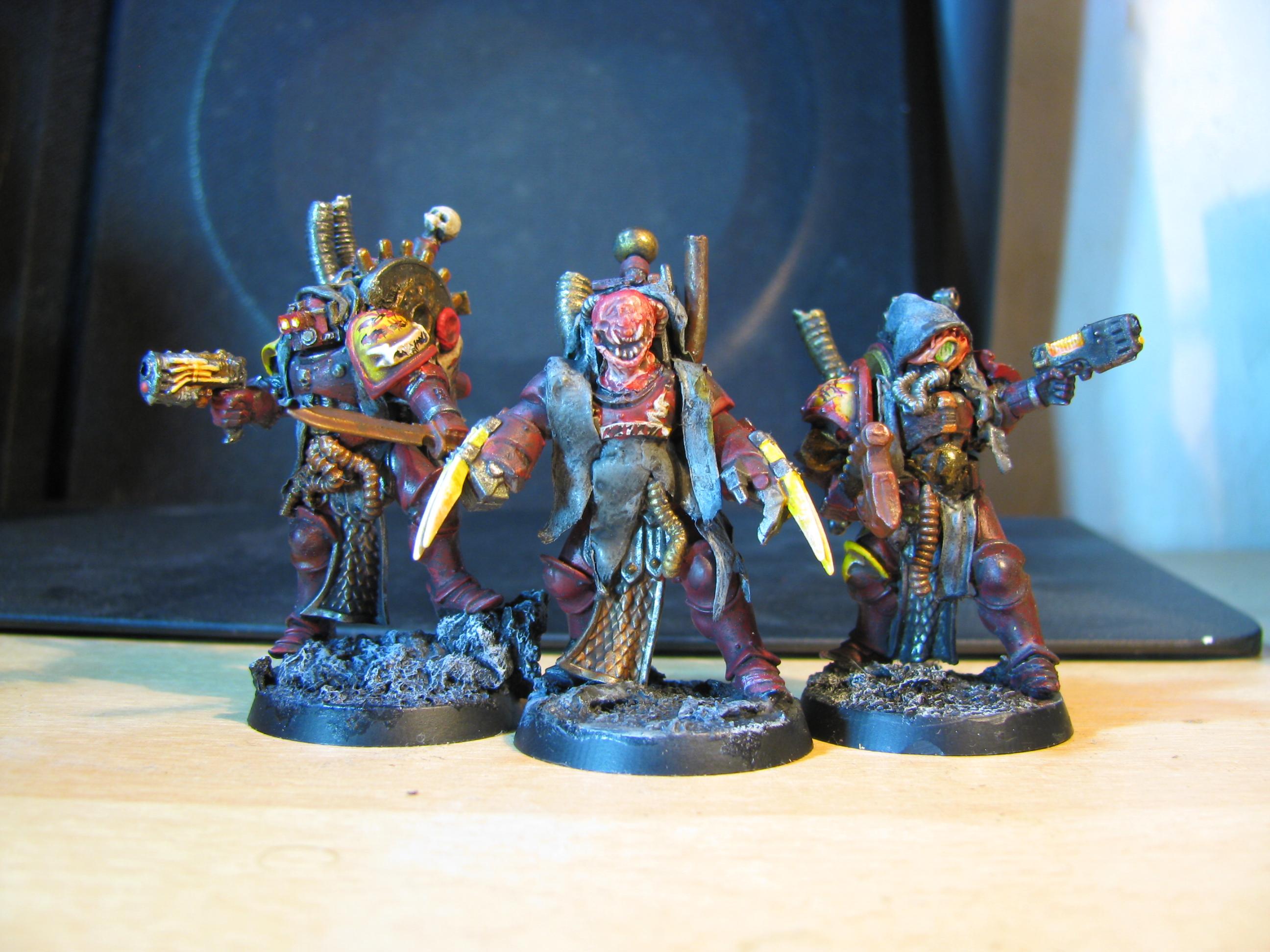 Chaos, Conversion, Dark Mechanicus, Sigmarines