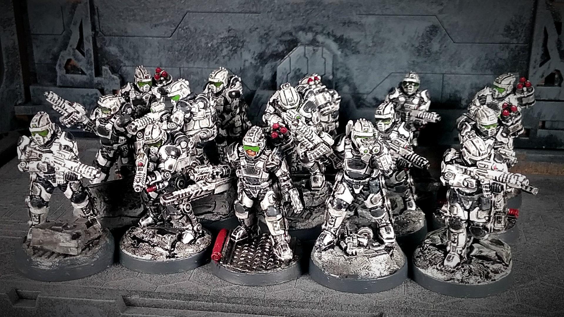 Afterlife, Anvil Industry, Tracer Mech, Tracer Mech Scouts, Unity Council