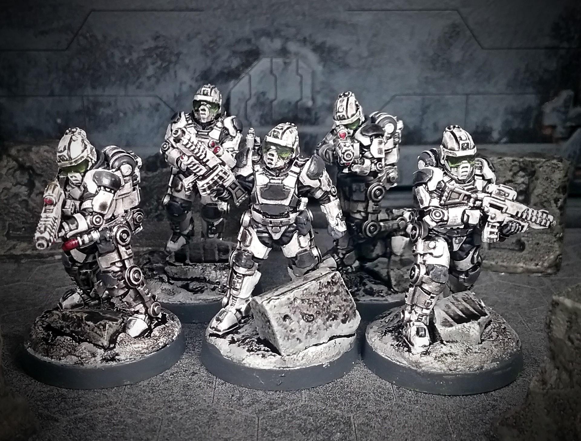Afterlife, Anvil Industry, Tracer Mech, Tracer Mech Scouts, Unity Council
